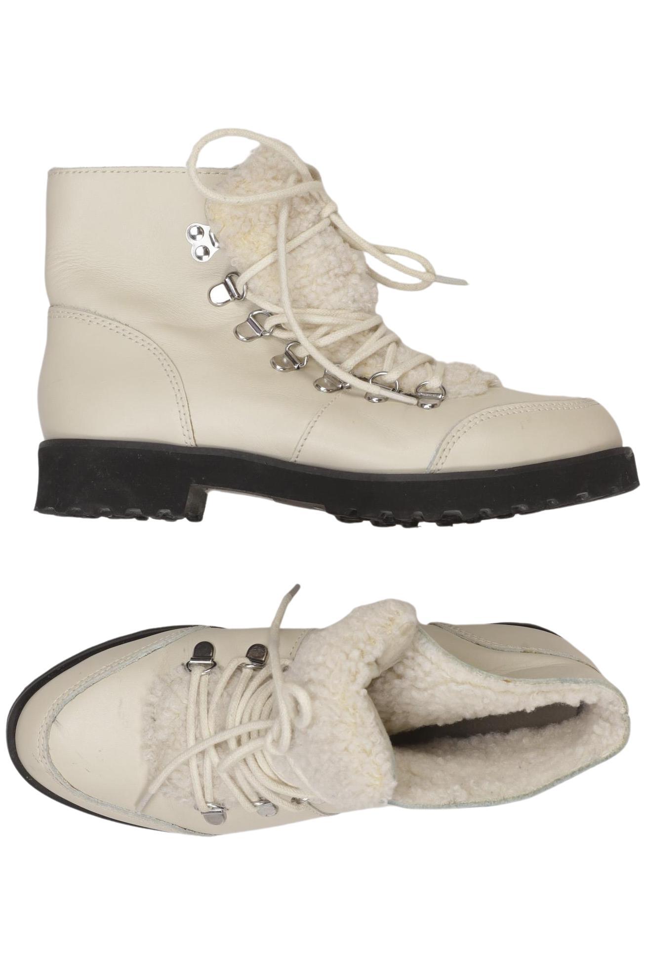 

Hallhuber Damen Stiefelette, cremeweiß, Gr. 36