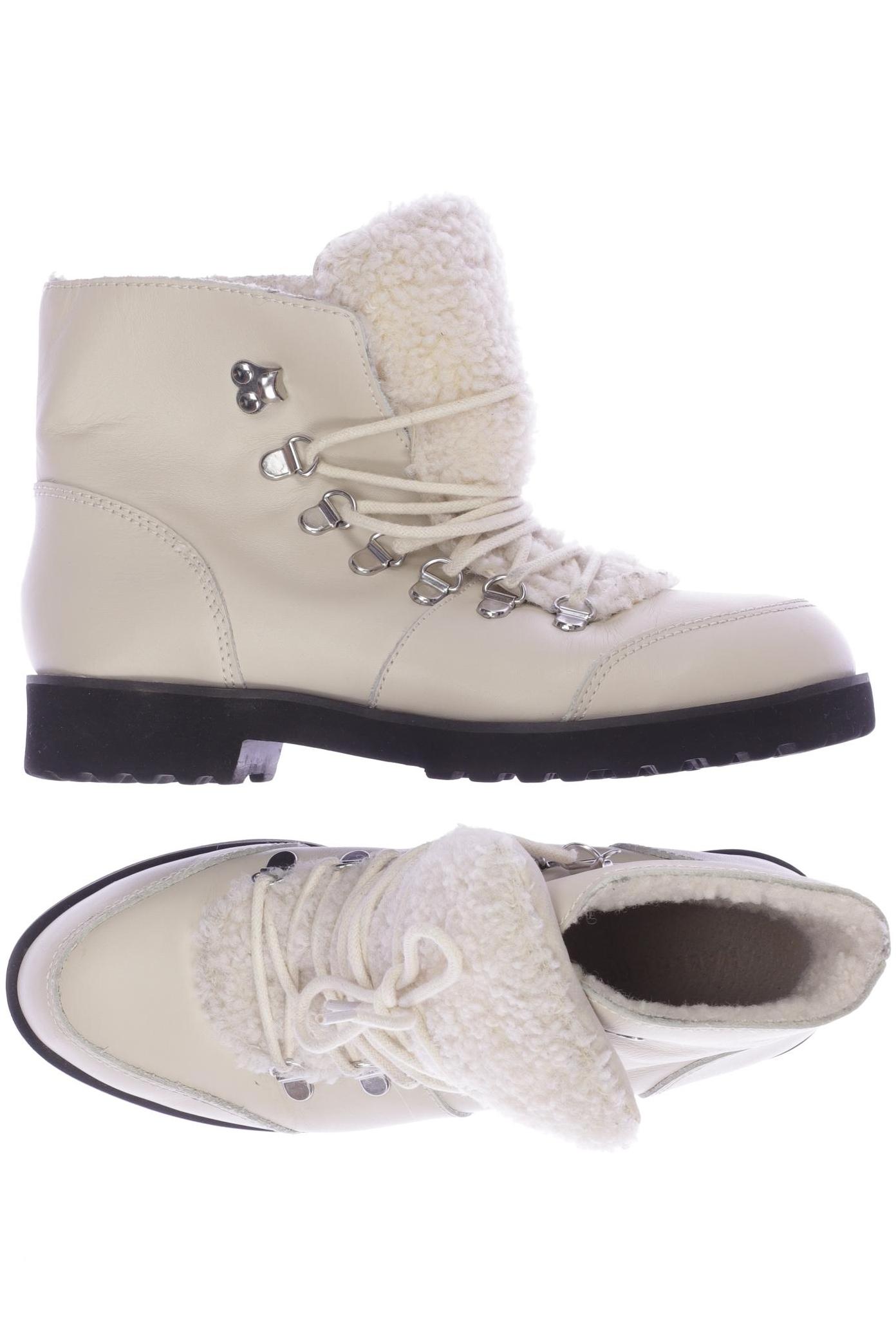 Thumbnail - Hallhuber Damen Stiefelette, cremeweiß, Gr. 37