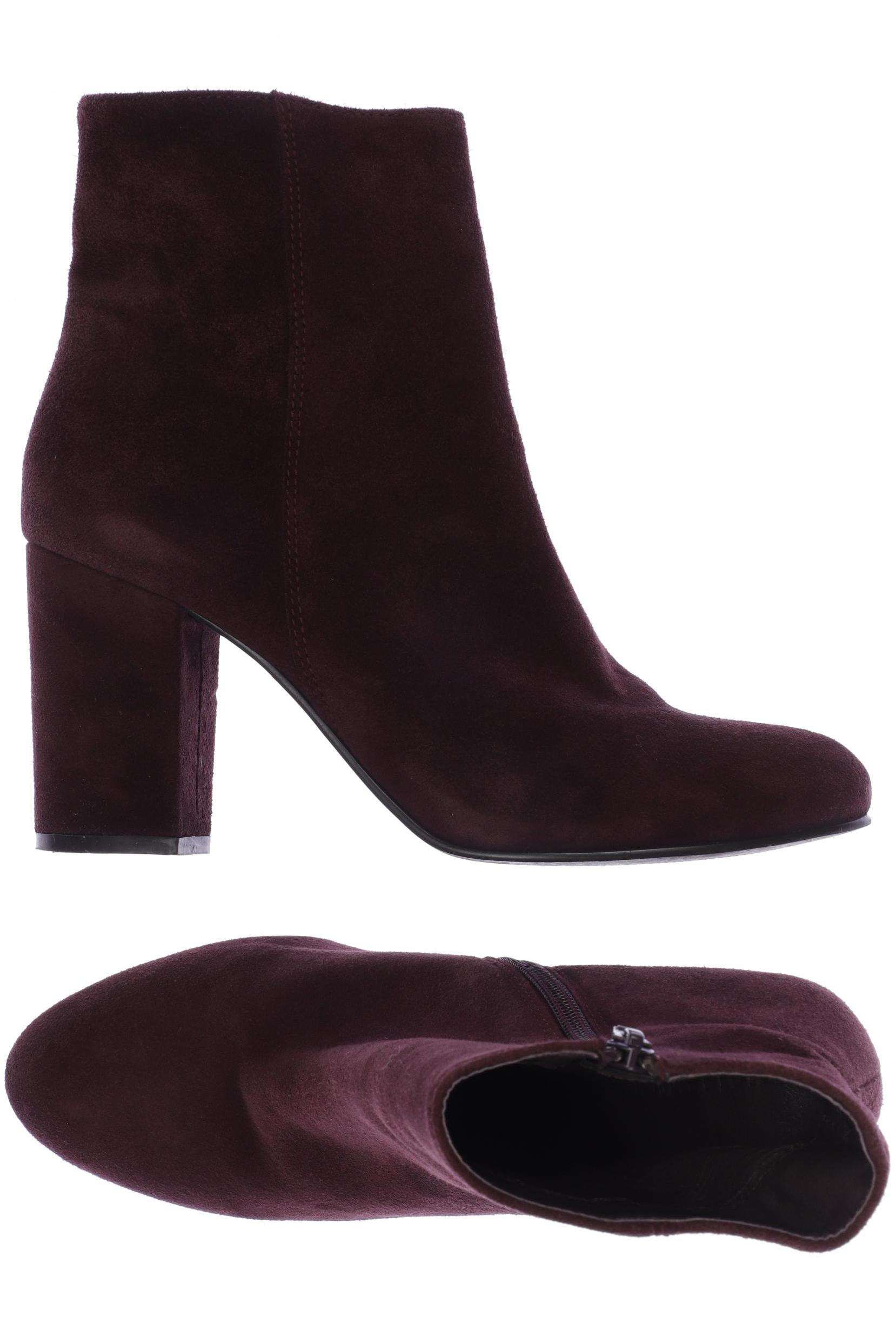 

Hallhuber Damen Stiefelette, bordeaux, Gr. 39.5