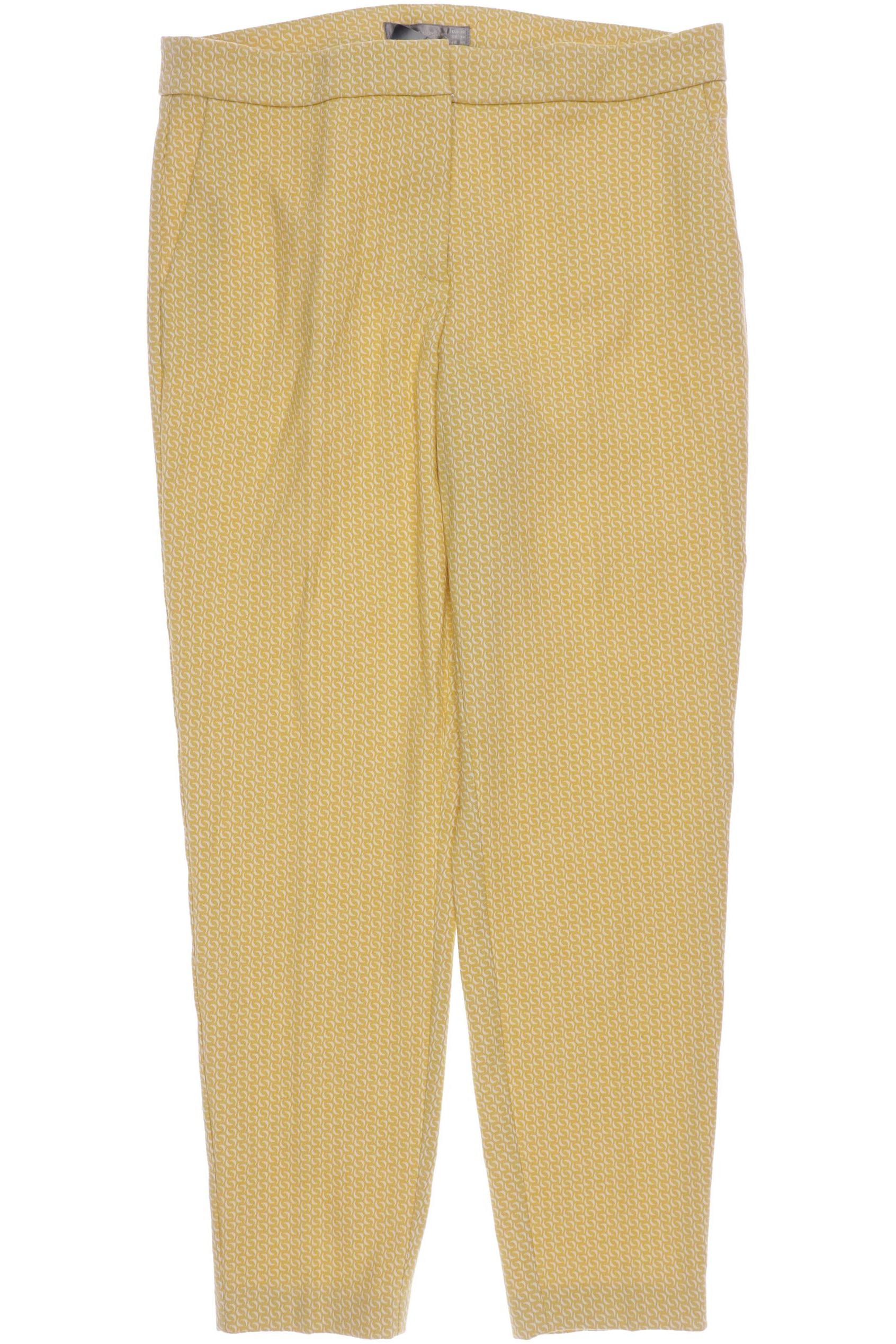 

Hallhuber Damen Stoffhose, gelb, Gr. 42