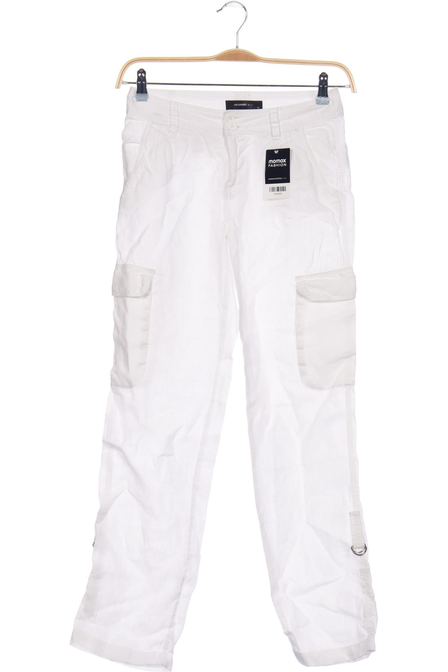 

Hallhuber Damen Stoffhose, weiß