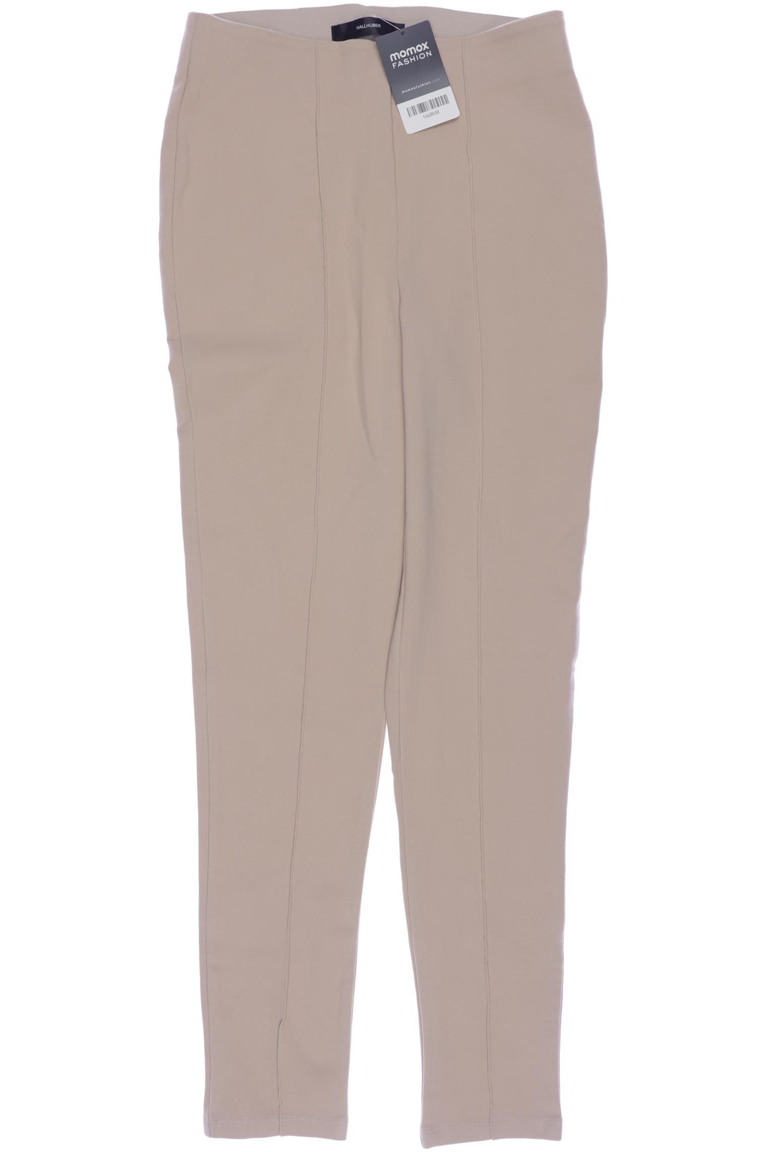 Thumbnail - Hallhuber Damen Stoffhose, beige, Gr. 0