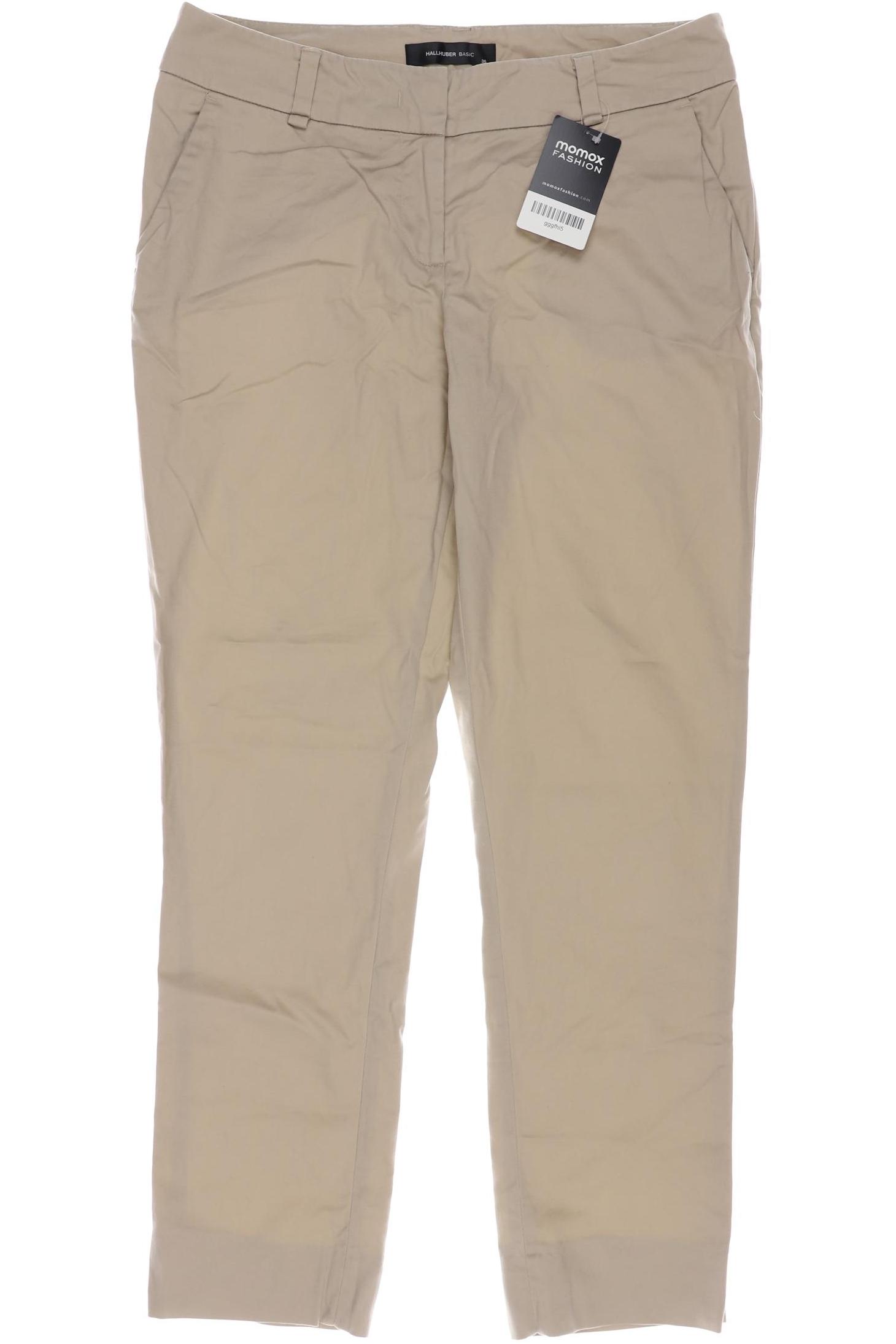 

Hallhuber Damen Stoffhose, beige, Gr. 38