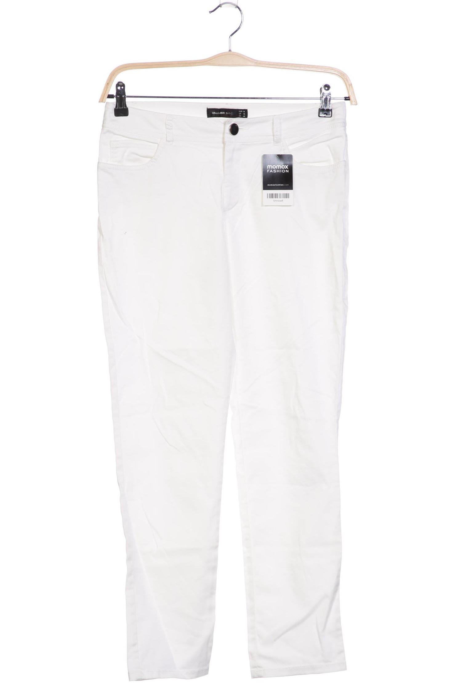 

Hallhuber Damen Stoffhose, weiß, Gr. 36