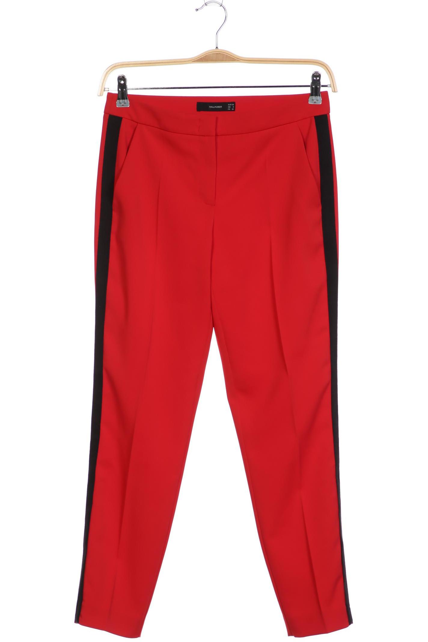 

Hallhuber Damen Stoffhose, rot