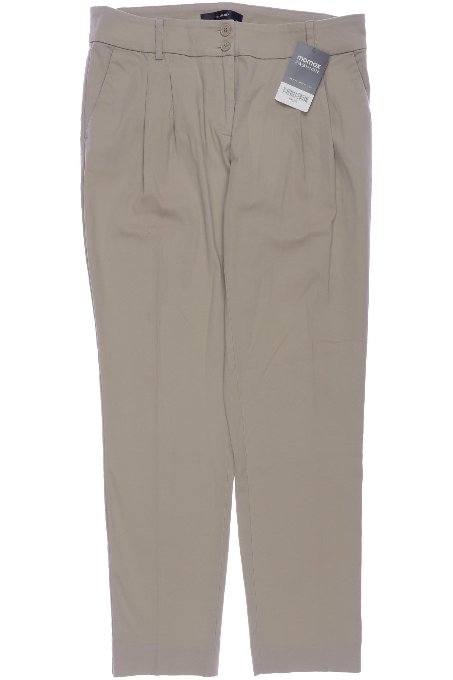 

Hallhuber Damen Stoffhose, beige, Gr. 38