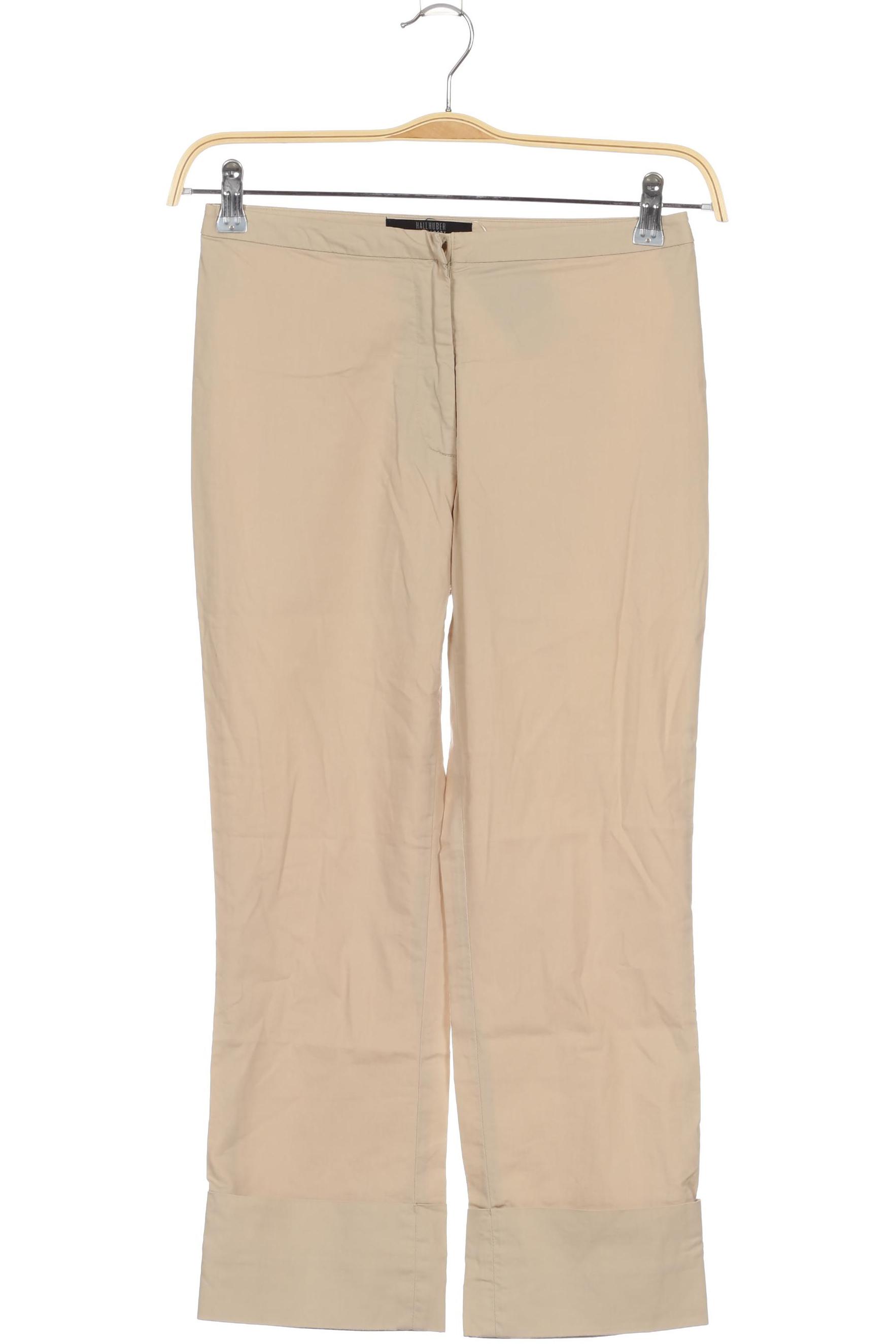 

Hallhuber Damen Stoffhose, beige, Gr. 34