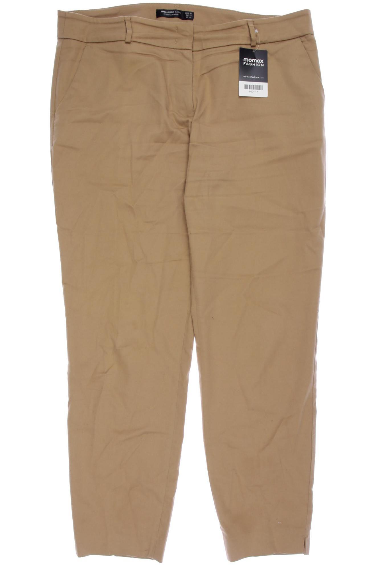 

Hallhuber Damen Stoffhose, beige, Gr. 42
