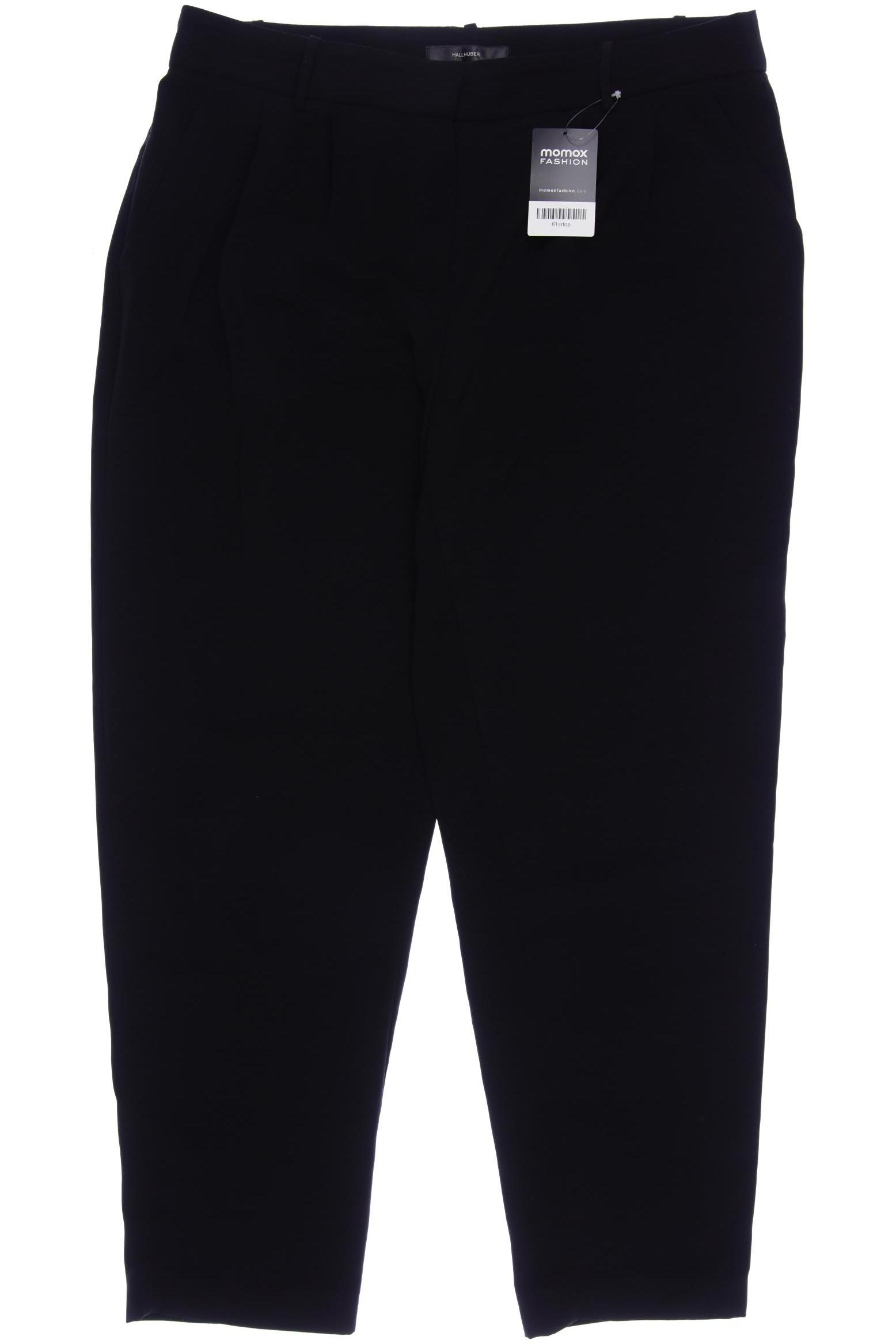 

Hallhuber Damen Stoffhose, schwarz