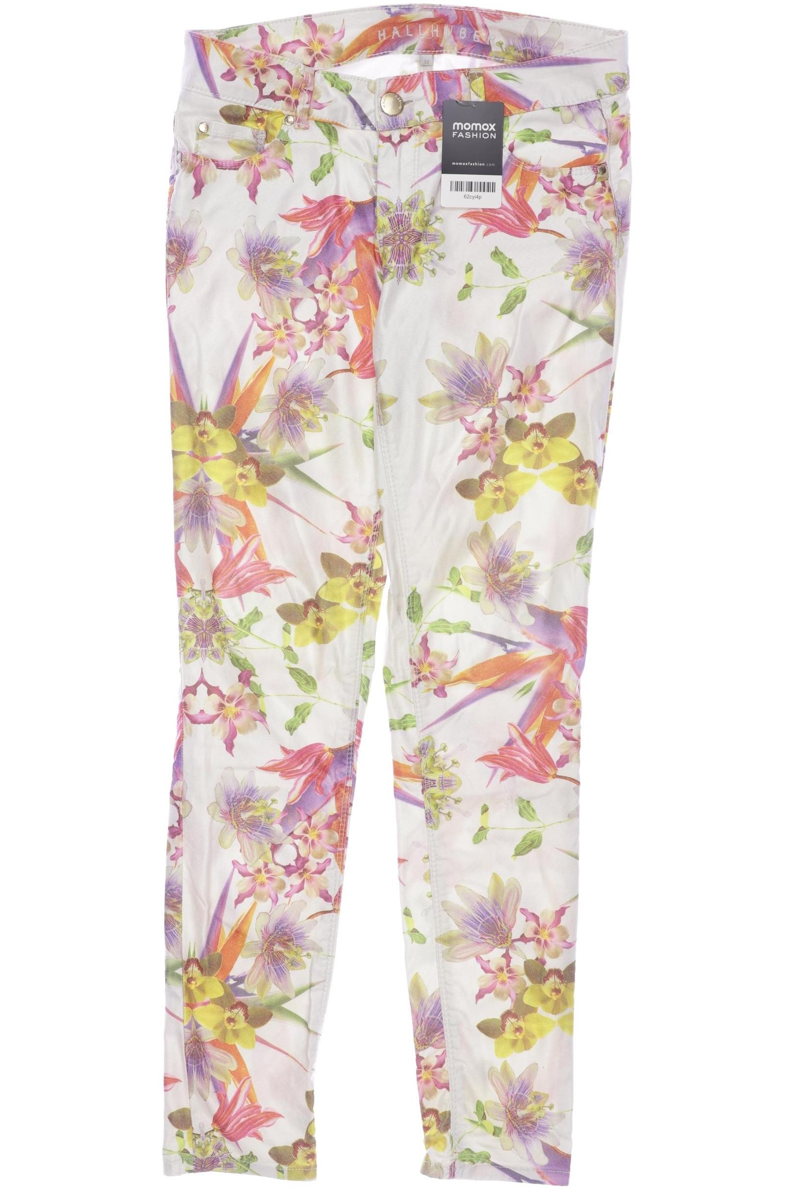 

Hallhuber Damen Stoffhose, mehrfarbig, Gr. 34