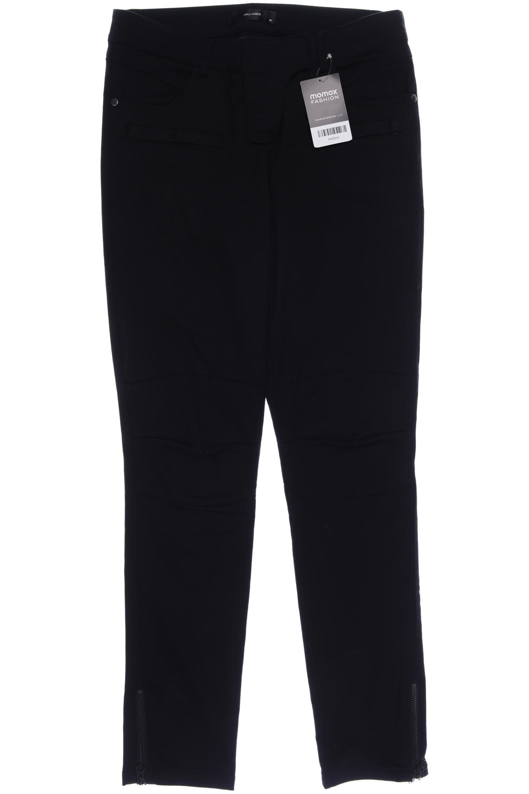 

Hallhuber Damen Stoffhose, schwarz