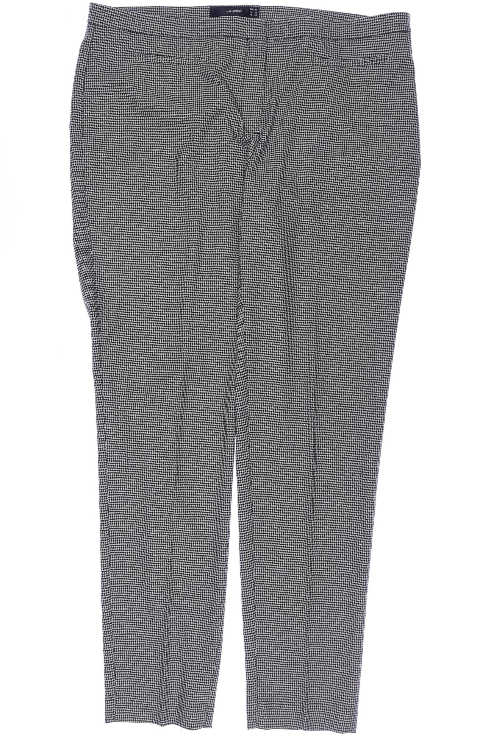 Thumbnail - Hallhuber Damen Stoffhose, schwarz, Gr. 42