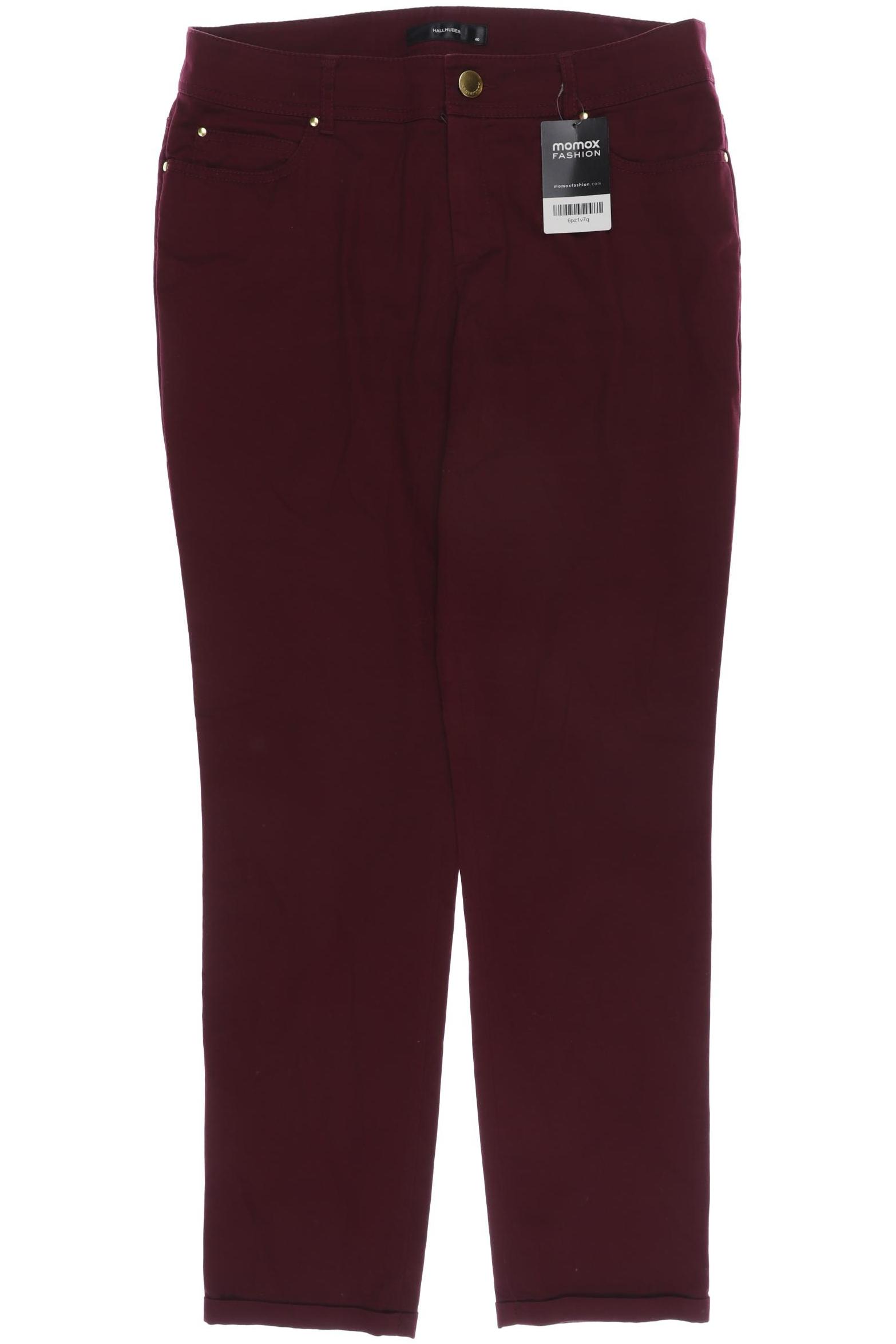 

Hallhuber Damen Stoffhose, bordeaux, Gr. 40