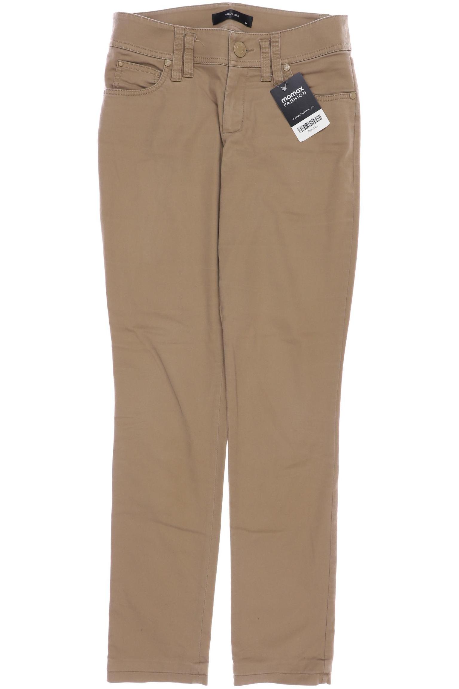 

Hallhuber Damen Stoffhose, beige, Gr. 34