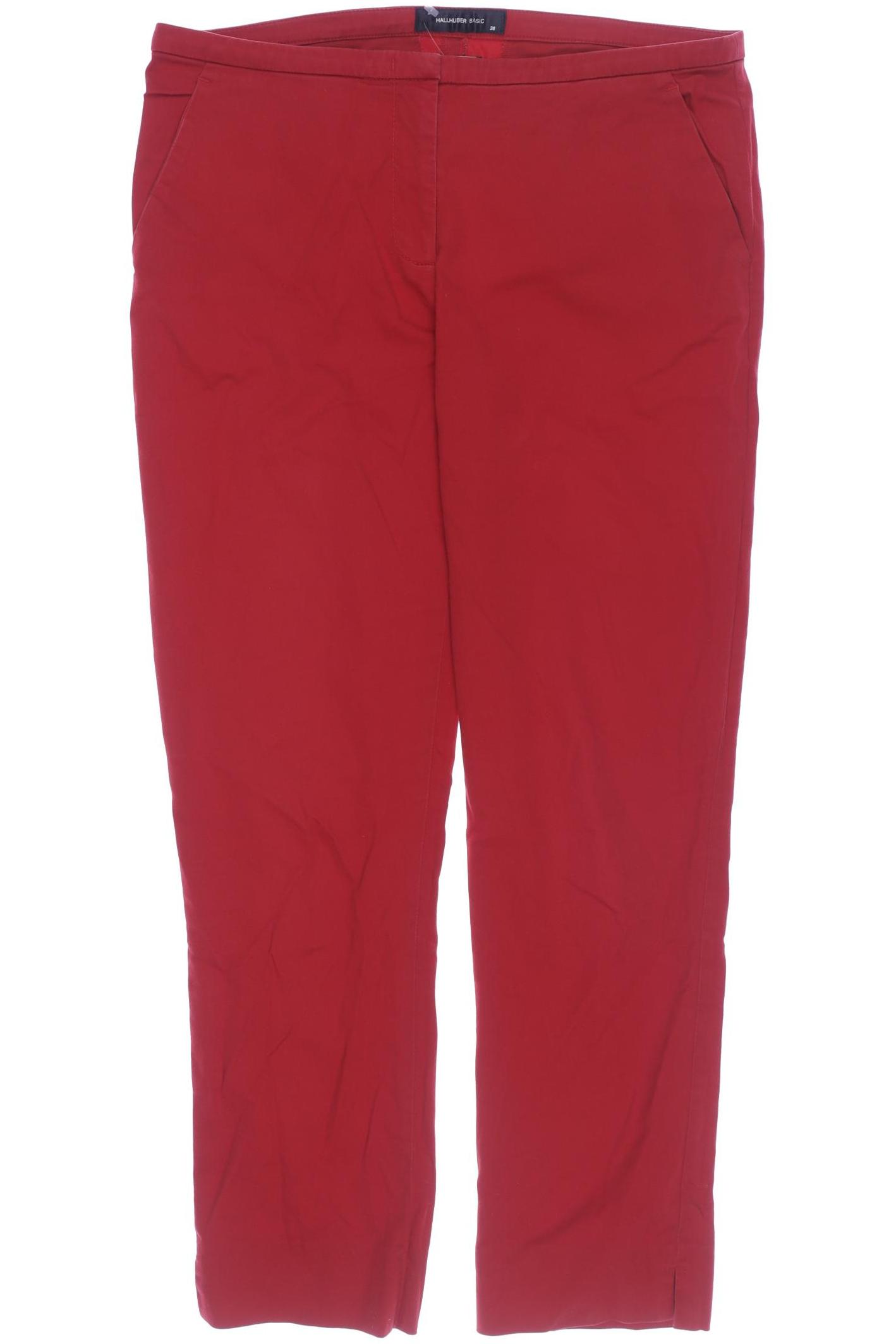 

Hallhuber Damen Stoffhose, rot