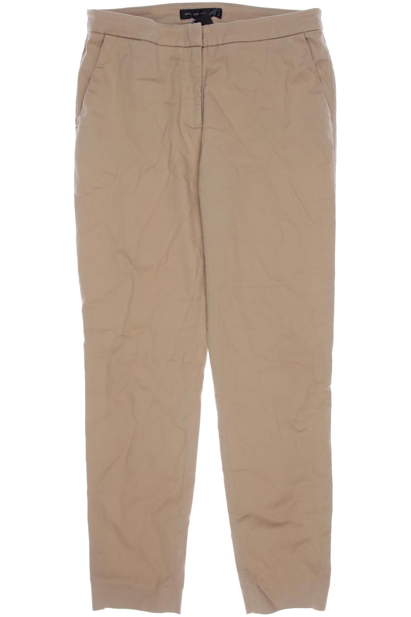 

Hallhuber Damen Stoffhose, beige, Gr. 34