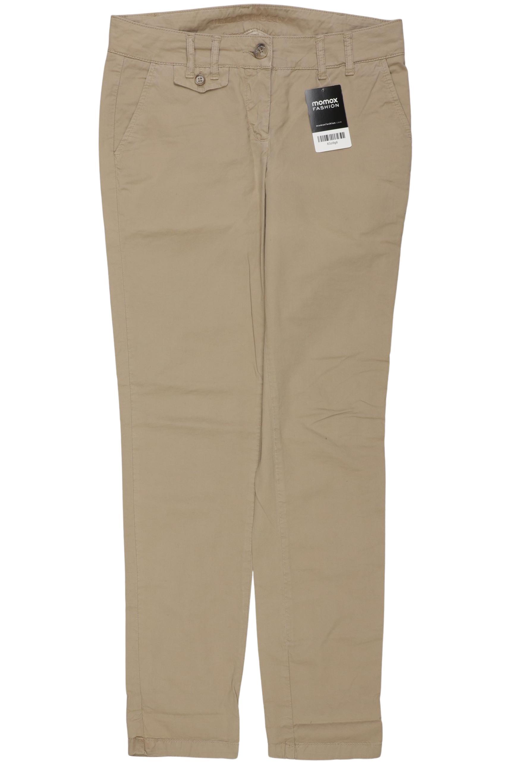 

Hallhuber Damen Stoffhose, beige, Gr. 36