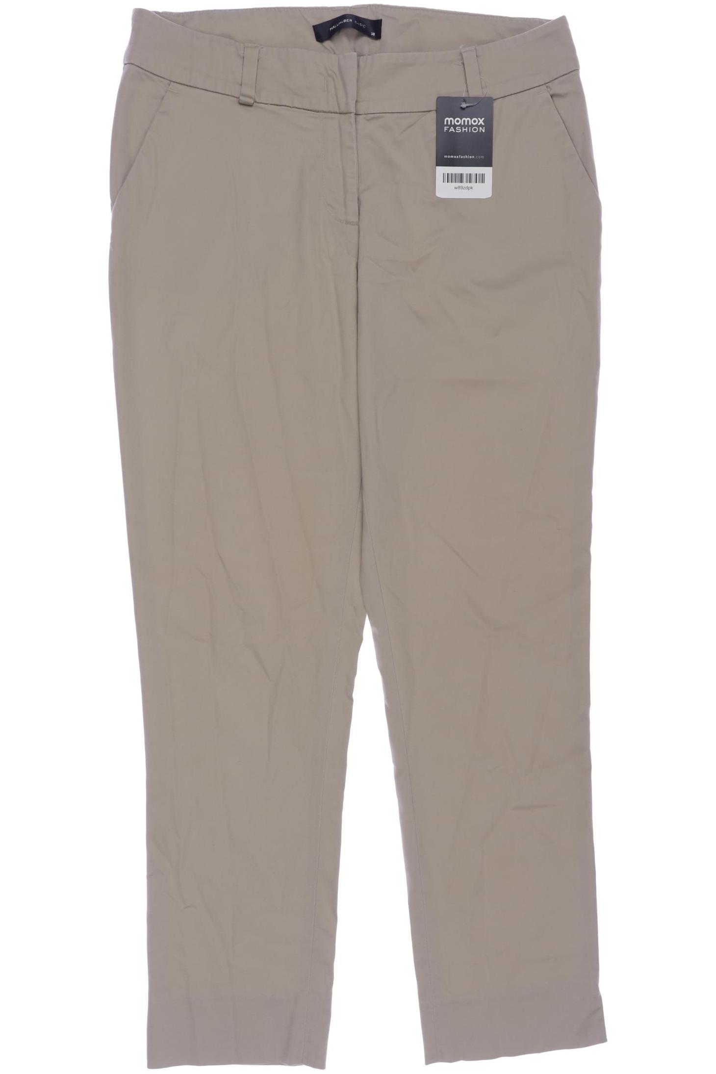 

Hallhuber Damen Stoffhose, beige, Gr. 38