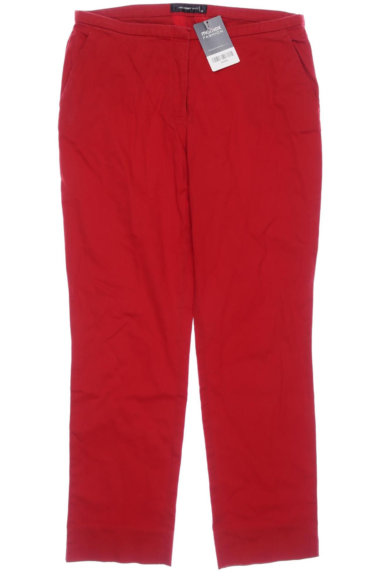 

Hallhuber Damen Stoffhose, rot, Gr. 40