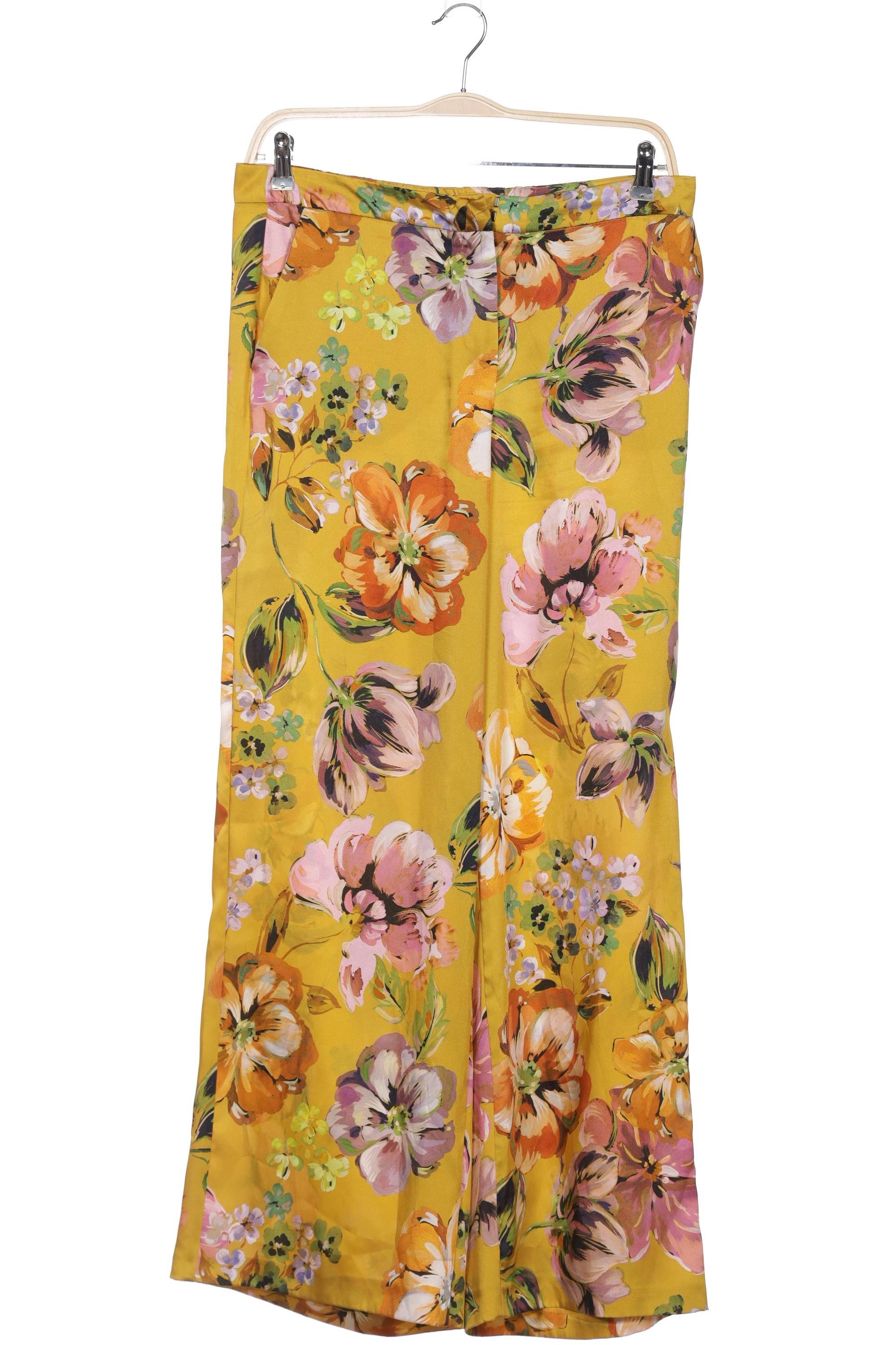 

Hallhuber Damen Stoffhose, gelb, Gr. 42