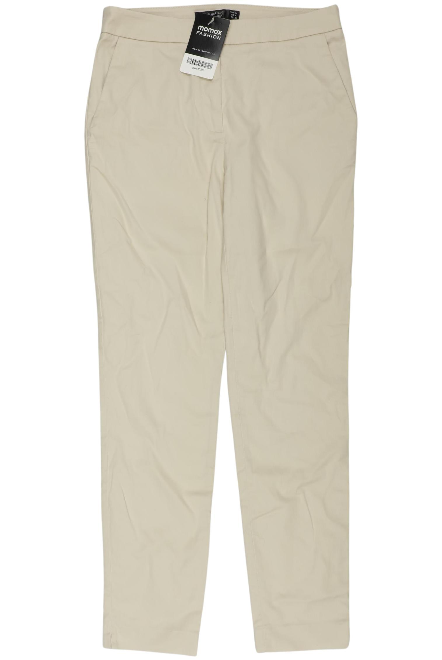 

Hallhuber Damen Stoffhose, beige, Gr. 34