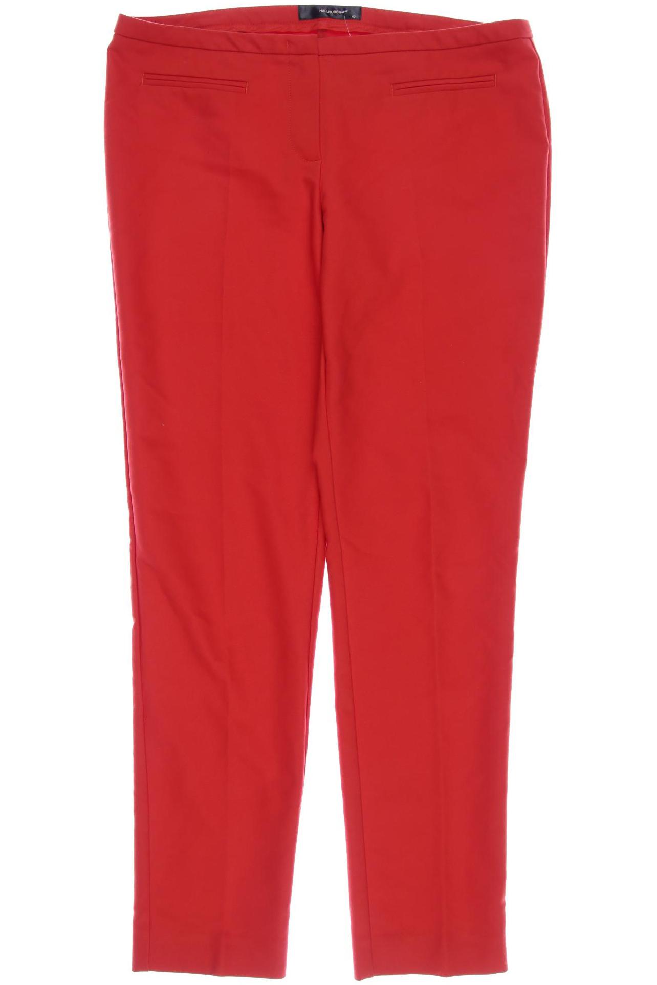 

Hallhuber Damen Stoffhose, rot