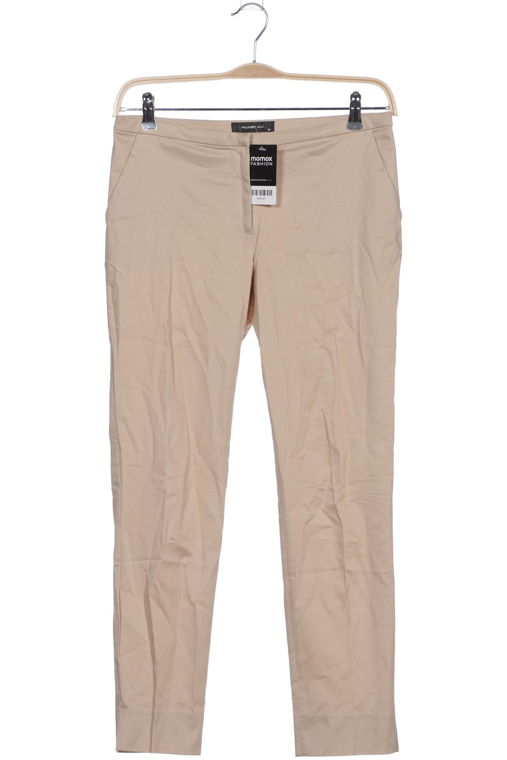 

Hallhuber Damen Stoffhose, beige, Gr. 38