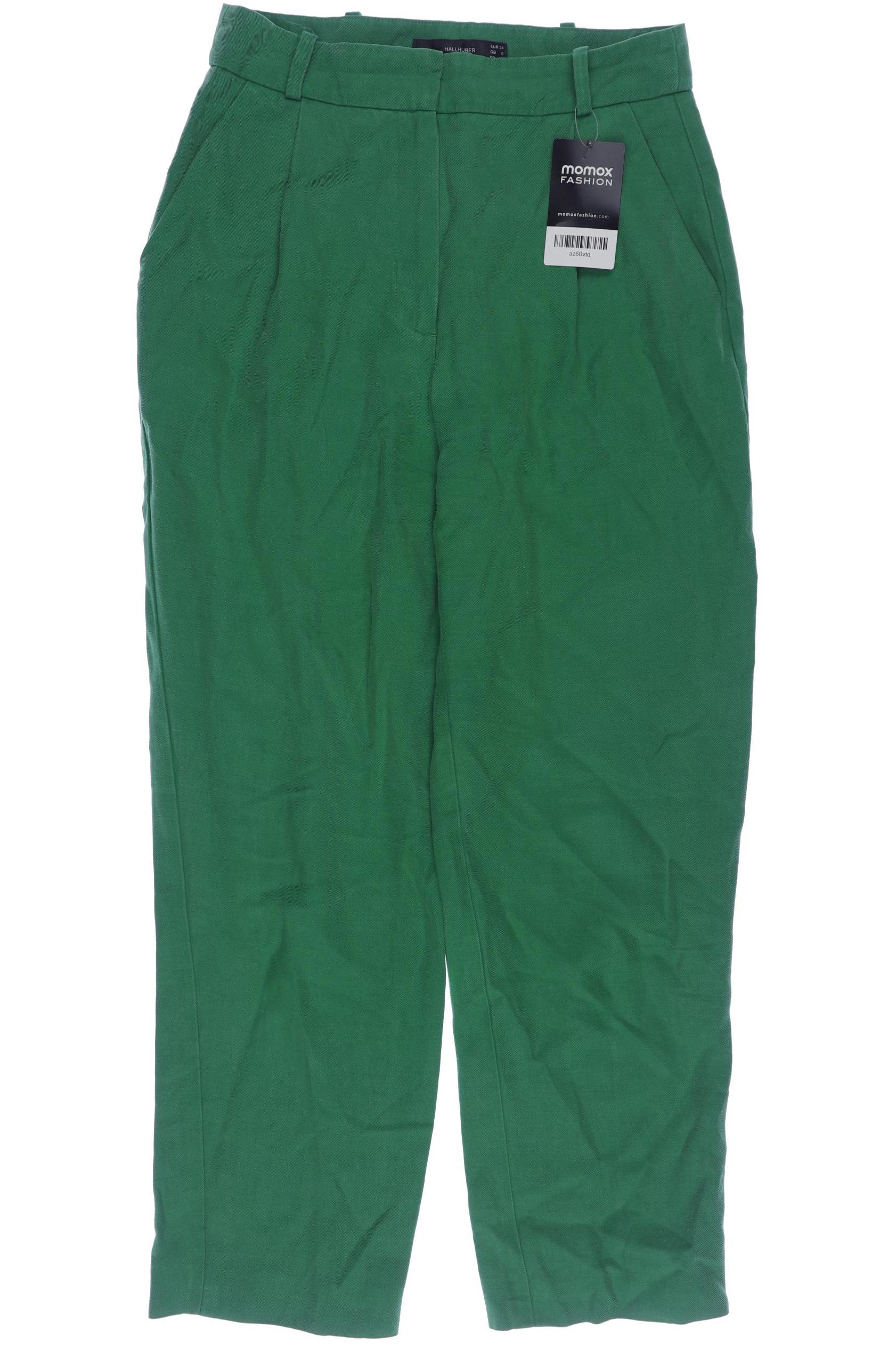 

Hallhuber Damen Stoffhose, grün, Gr. 34