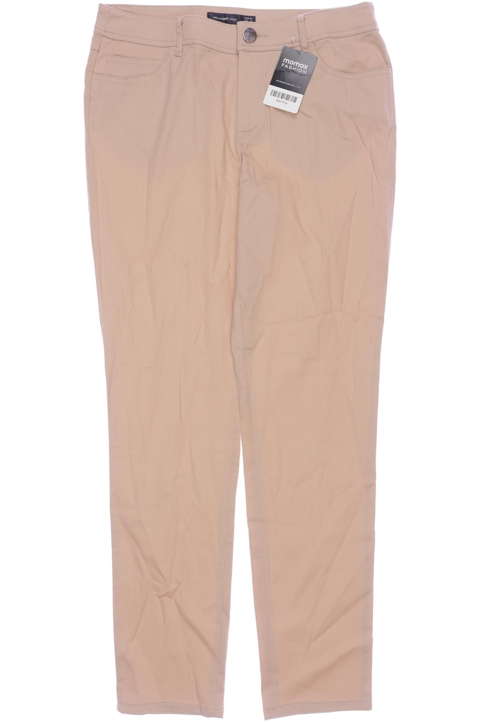 

Hallhuber Damen Stoffhose, beige, Gr. 38