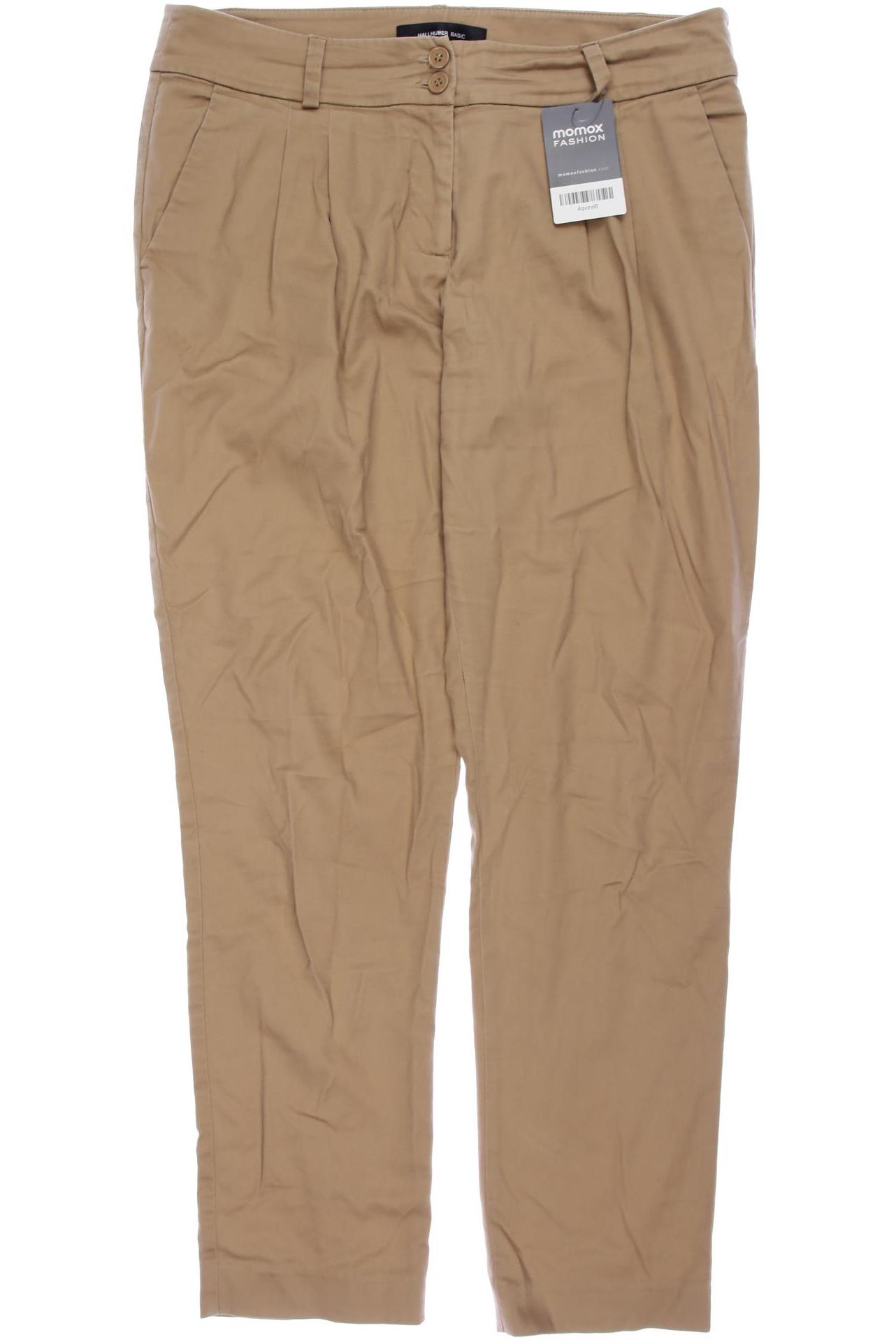 

Hallhuber Damen Stoffhose, beige, Gr. 38