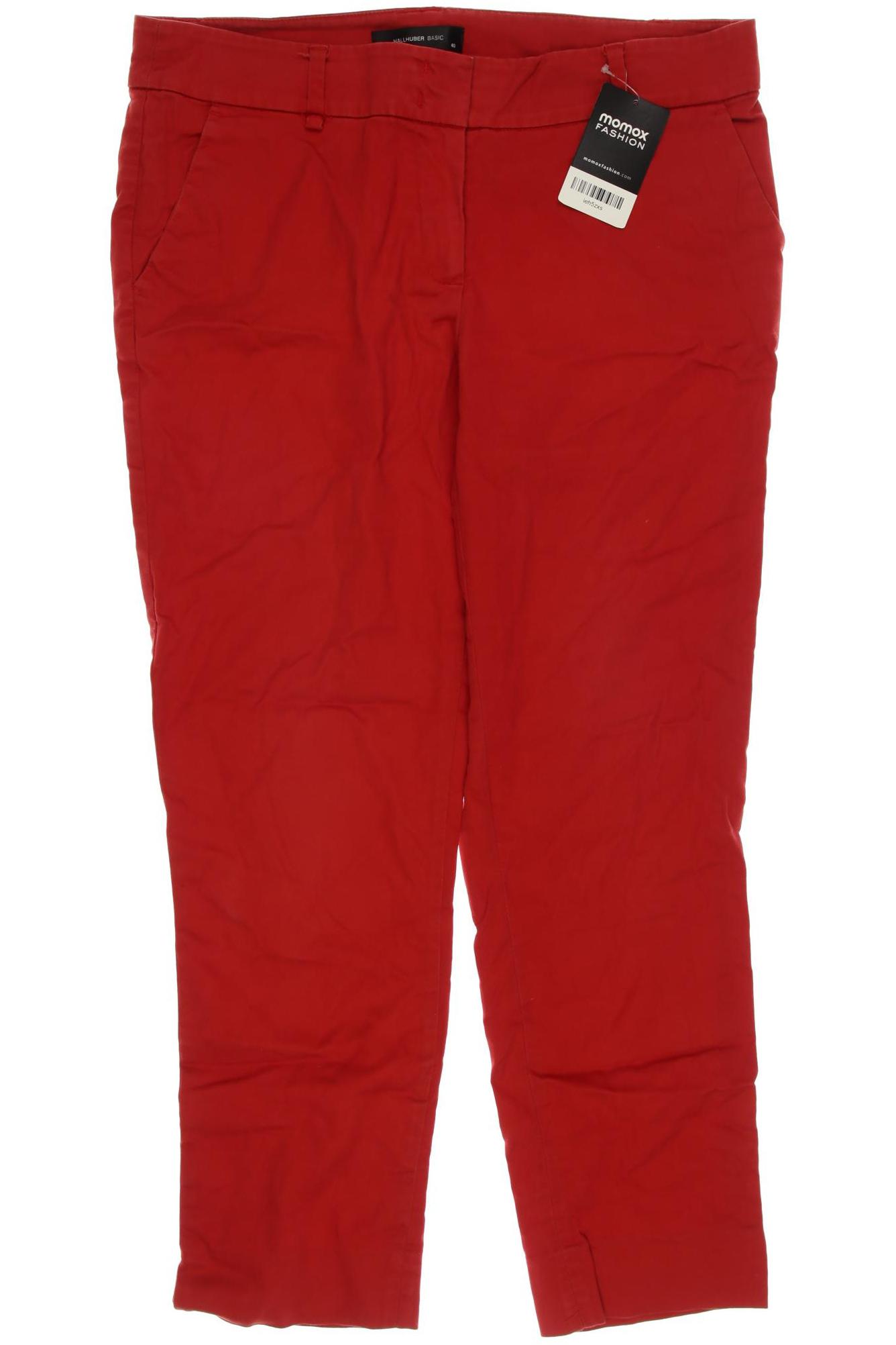

Hallhuber Damen Stoffhose, rot