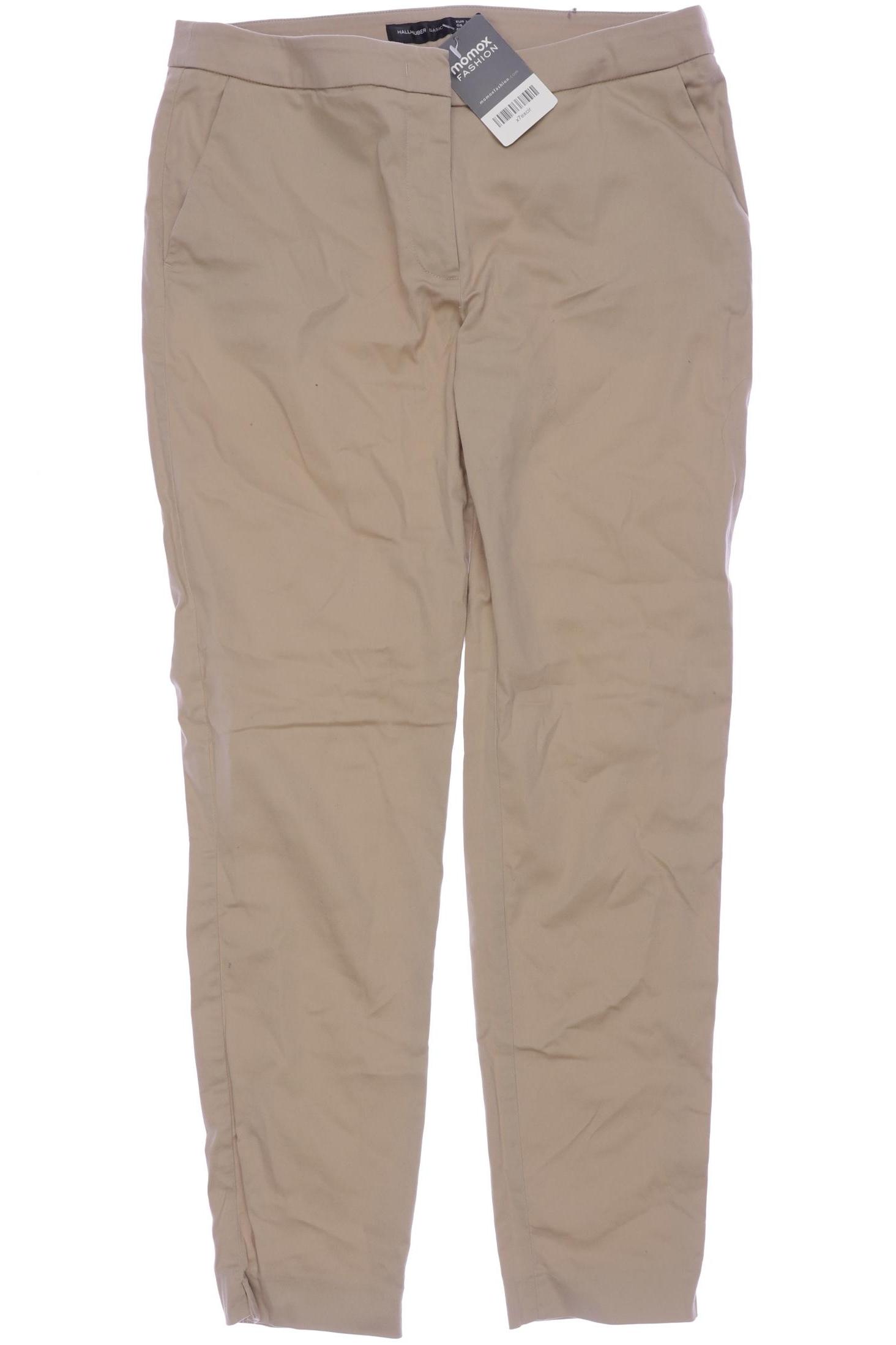 

Hallhuber Damen Stoffhose, beige, Gr. 38