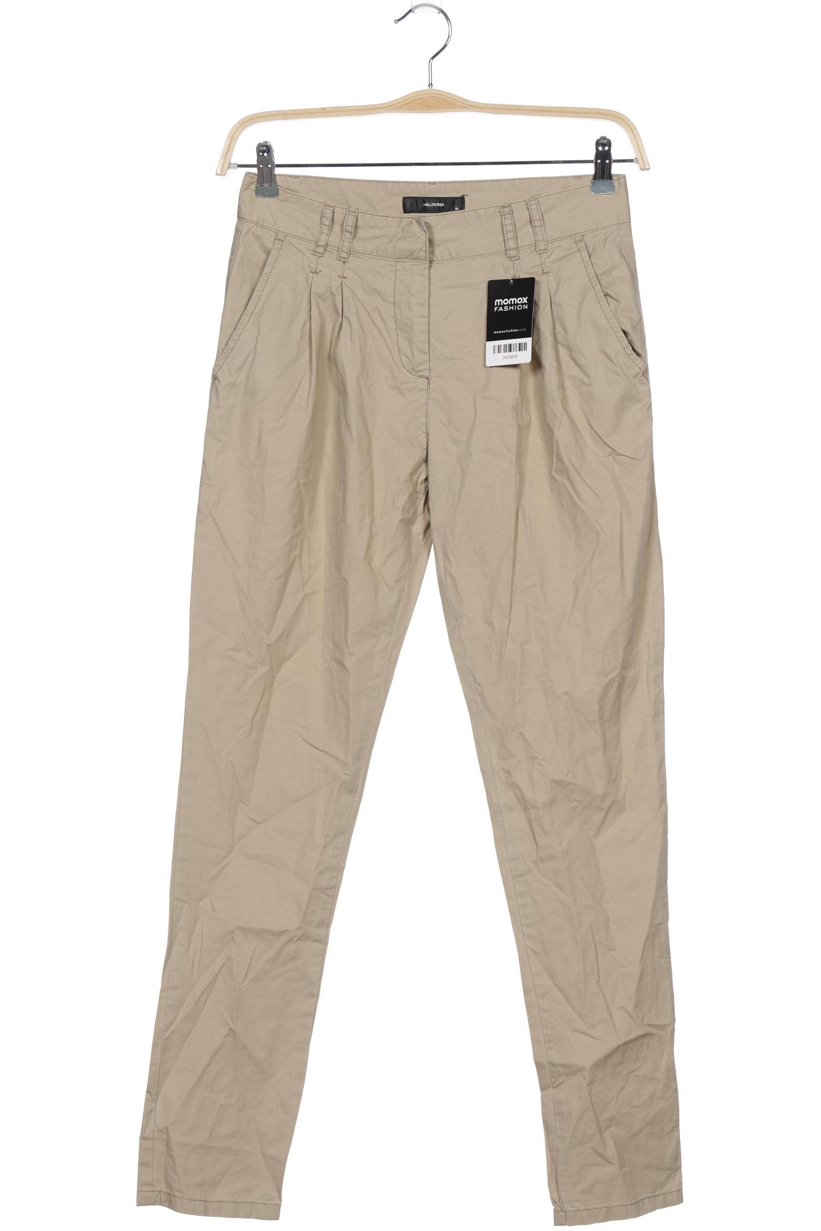 

Hallhuber Damen Stoffhose, beige, Gr. 36
