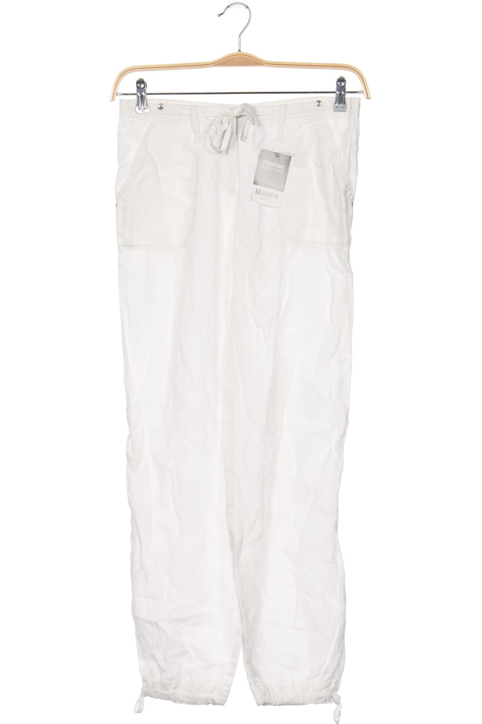 

Hallhuber Damen Stoffhose, weiß, Gr. 34