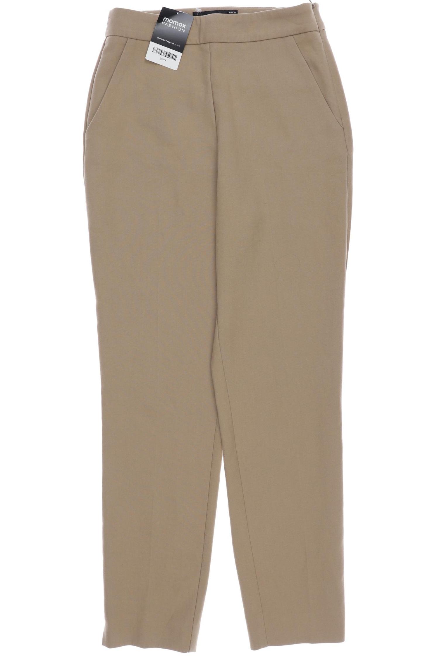 

Hallhuber Damen Stoffhose, beige, Gr. 34