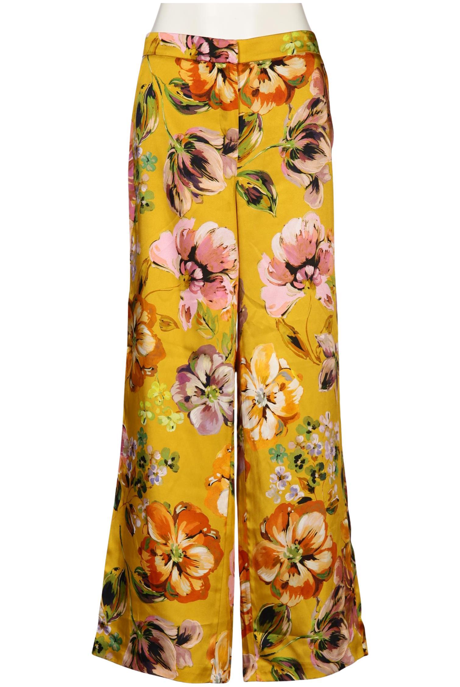 

Hallhuber Damen Stoffhose, gelb, Gr. 38