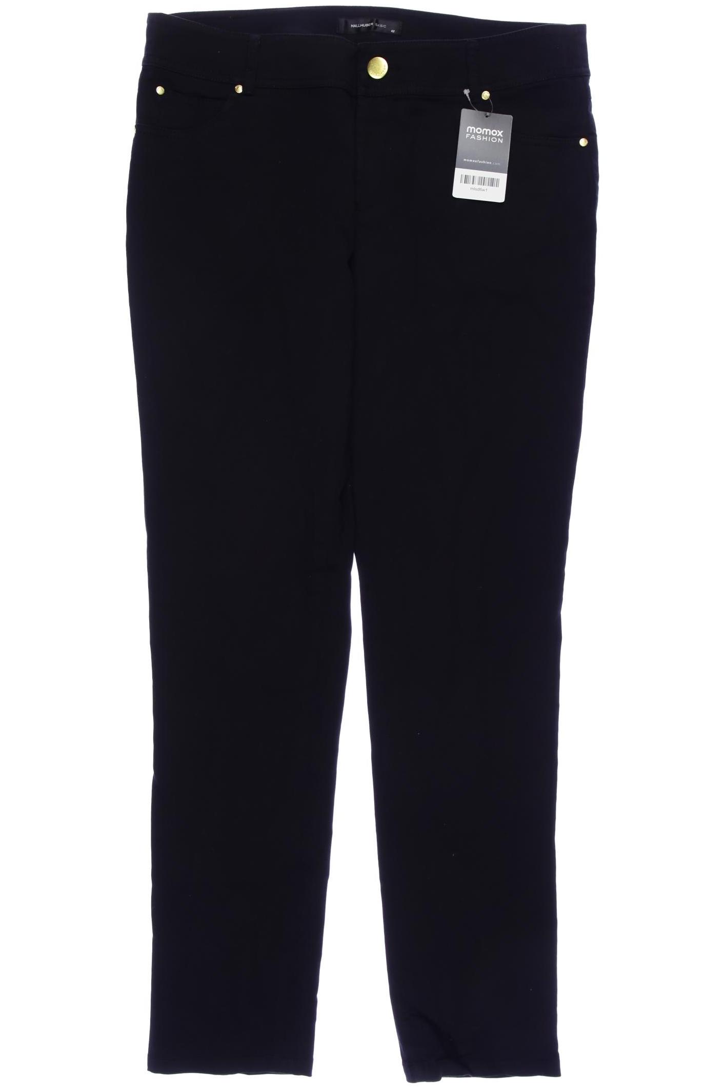 

Hallhuber Damen Stoffhose, schwarz, Gr. 42