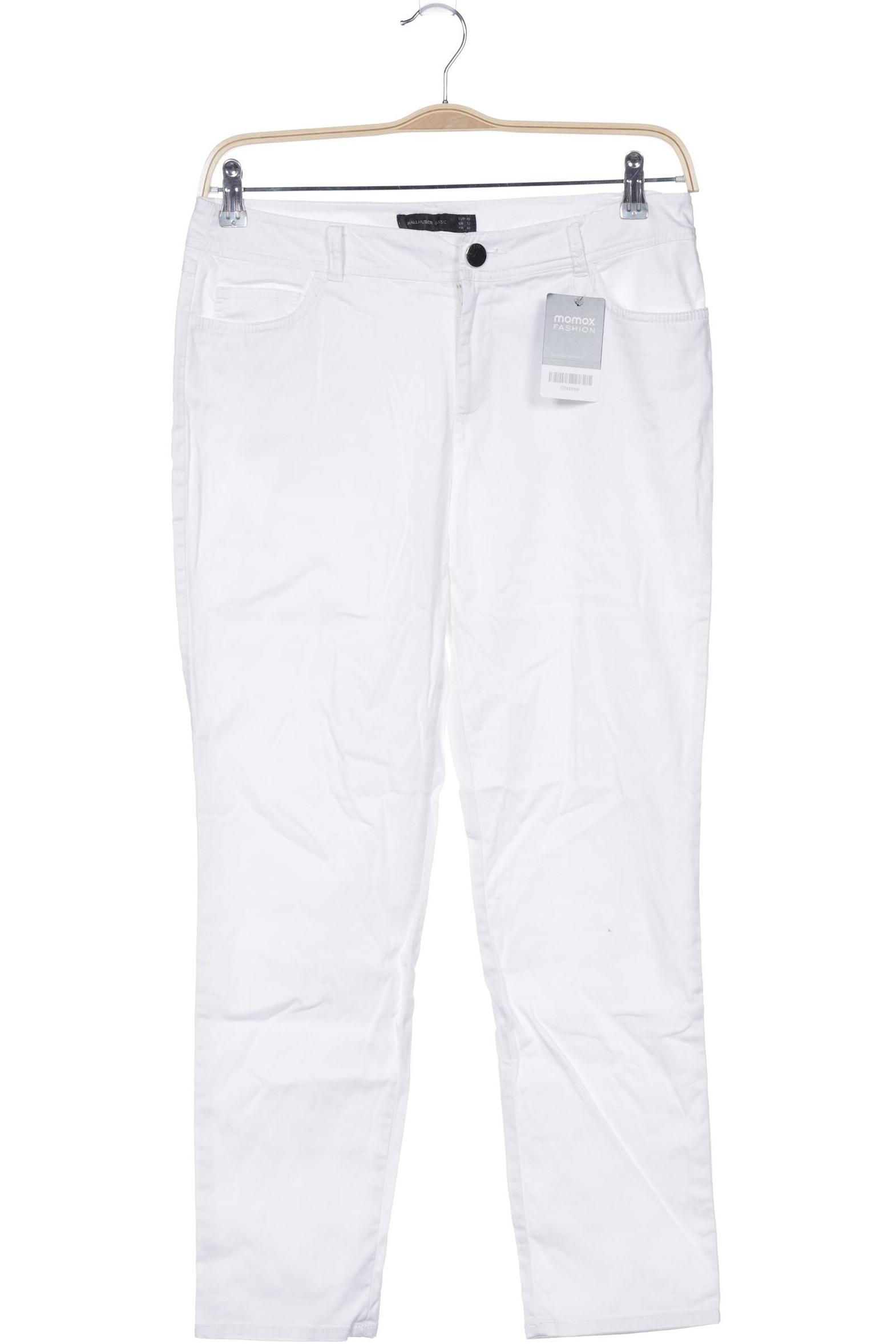 

Hallhuber Damen Stoffhose, weiß, Gr. 40