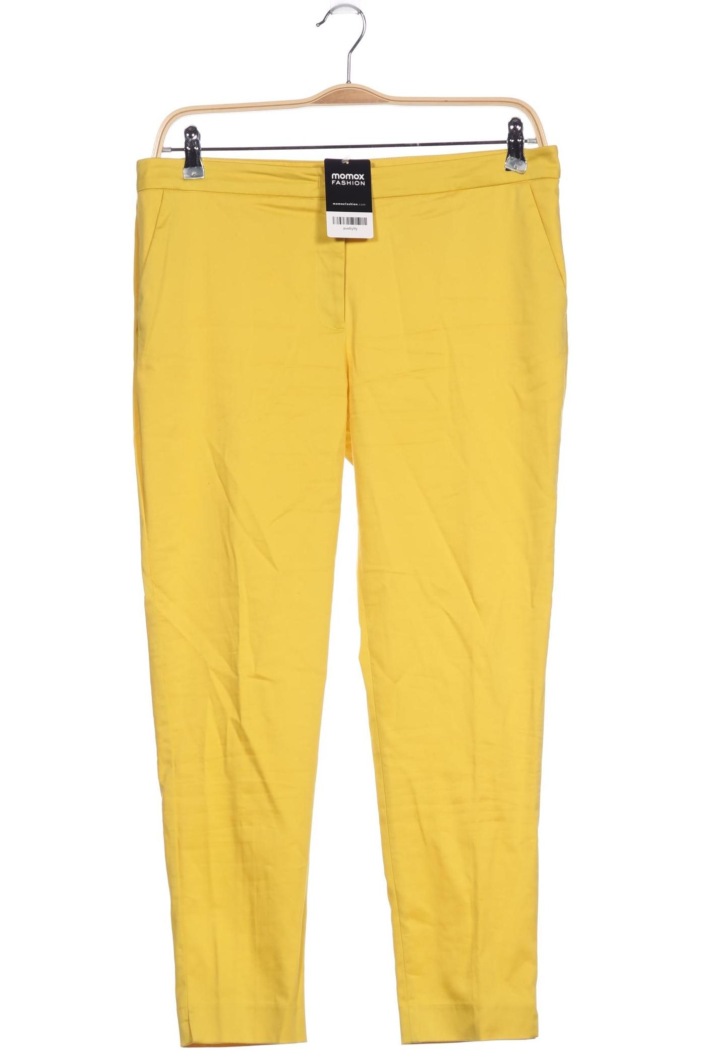 

Hallhuber Damen Stoffhose, gelb, Gr. 42