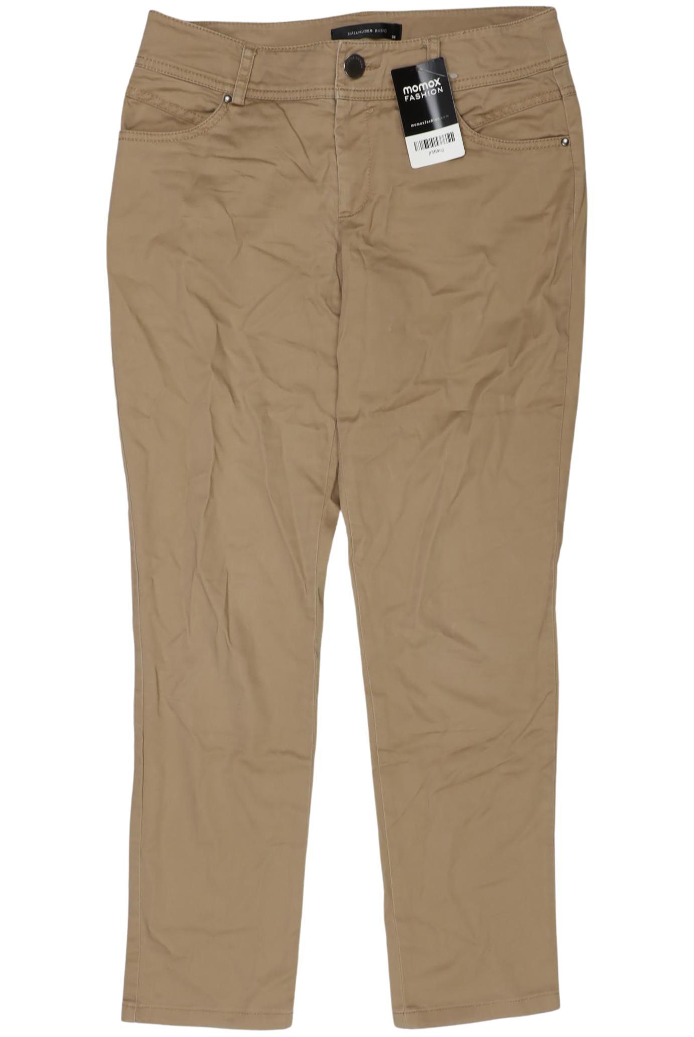 

Hallhuber Damen Stoffhose, beige, Gr. 36