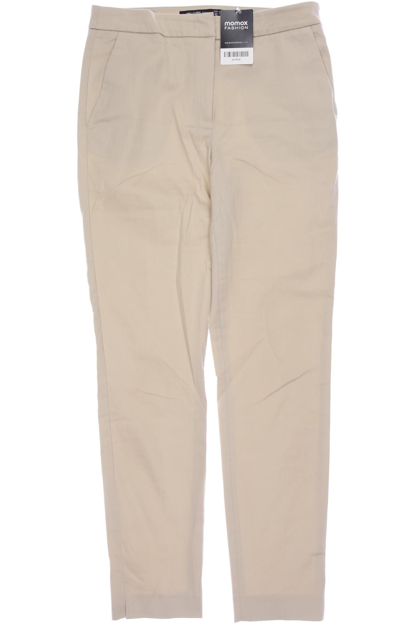 

Hallhuber Damen Stoffhose, cremeweiß