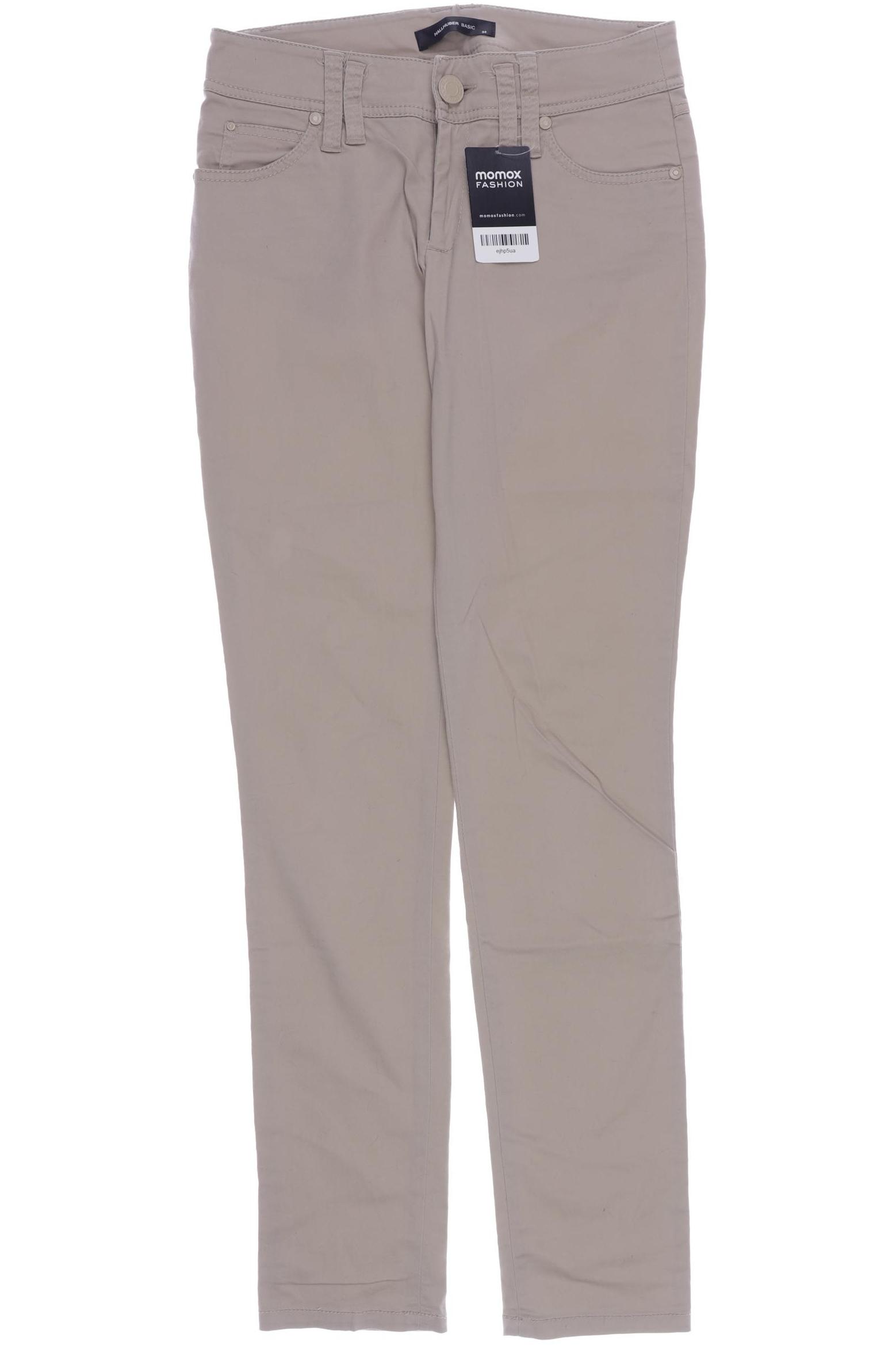 

Hallhuber Damen Stoffhose, beige, Gr. 34