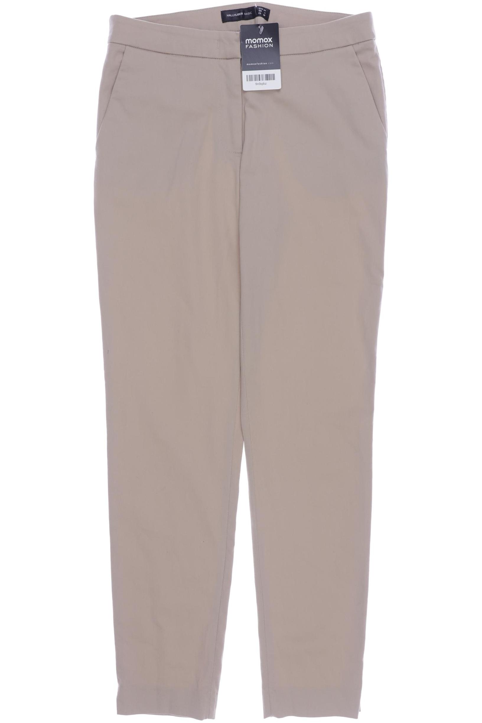 

Hallhuber Damen Stoffhose, beige, Gr. 34