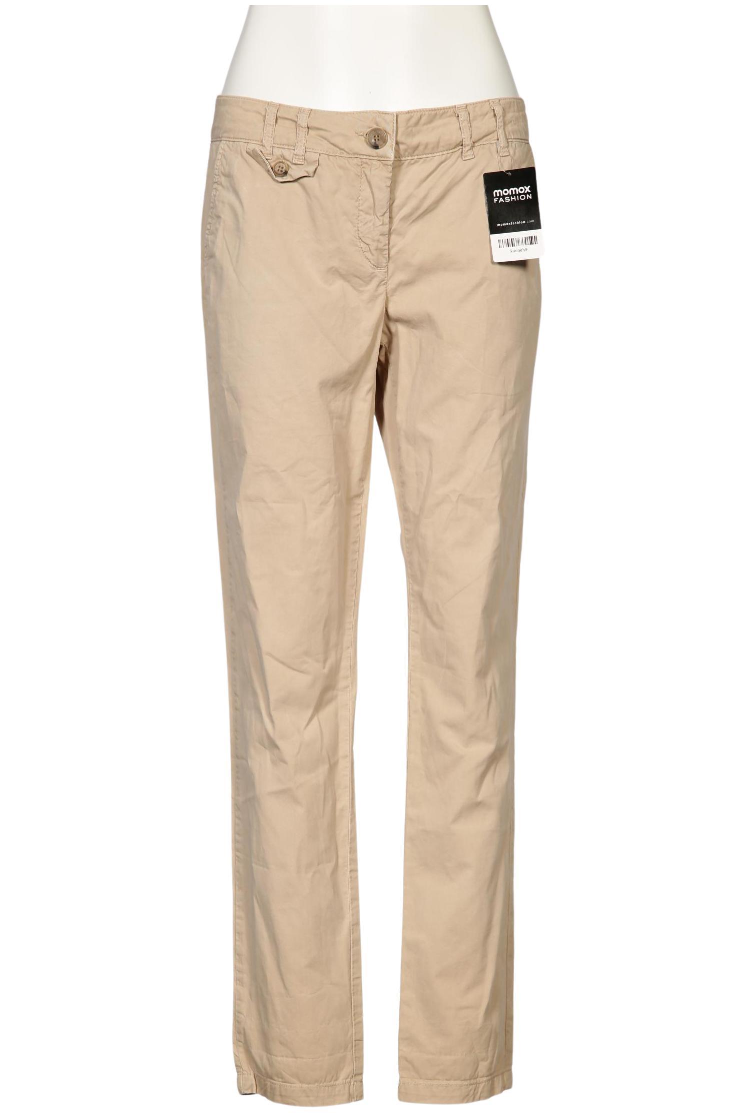 

Hallhuber Damen Stoffhose, beige, Gr. 38