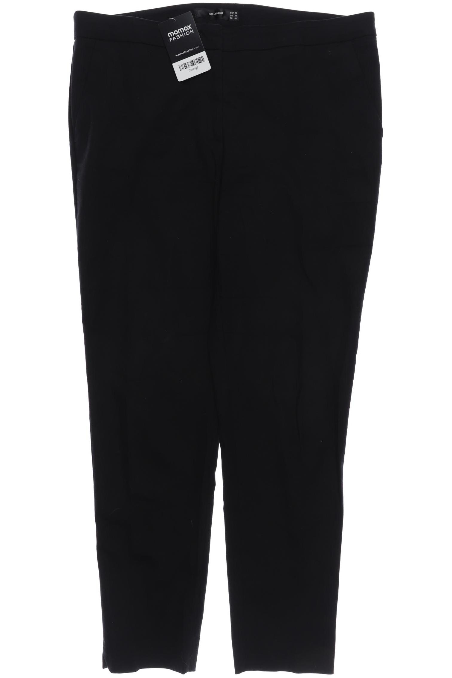 

Hallhuber Damen Stoffhose, schwarz