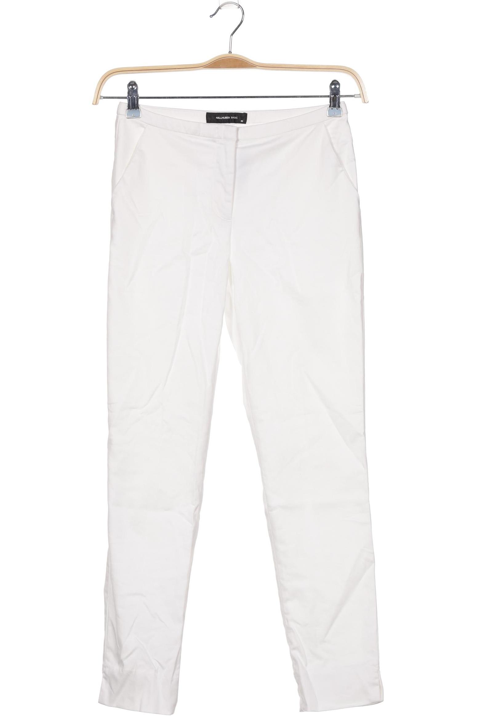 

Hallhuber Damen Stoffhose, weiß, Gr. 32