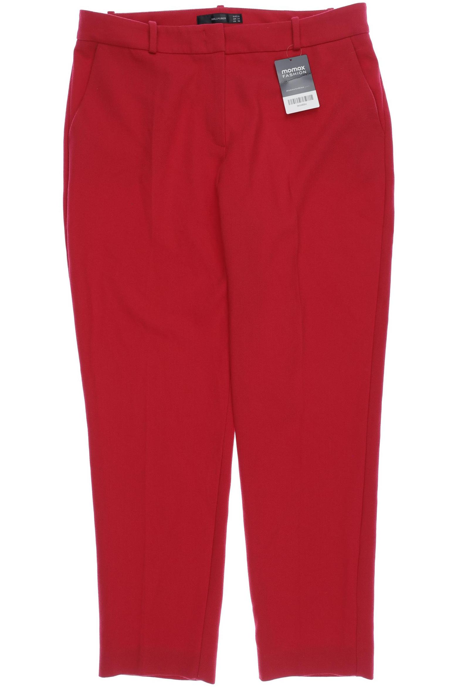 

Hallhuber Damen Stoffhose, rot, Gr. 42