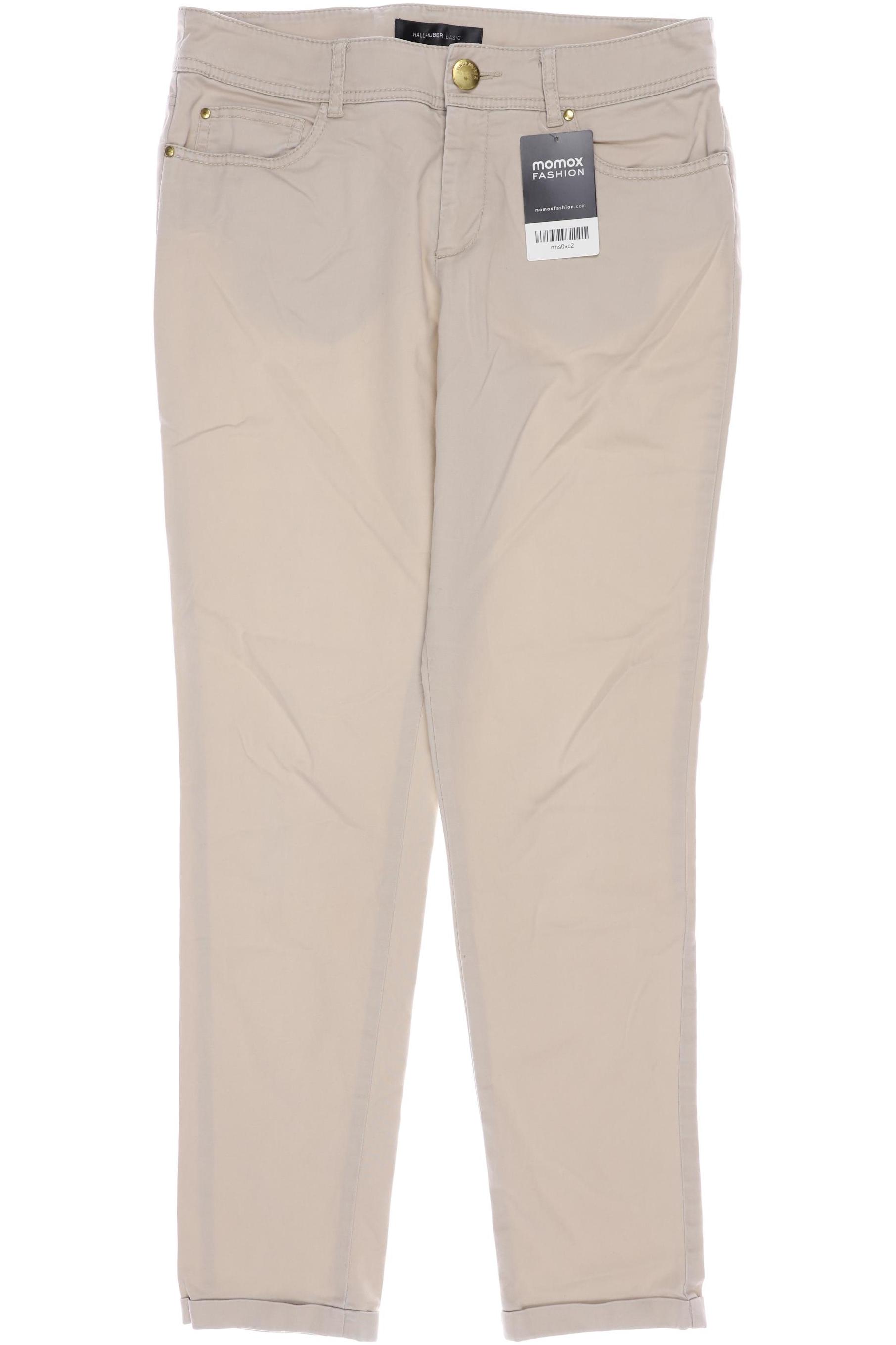 

Hallhuber Damen Stoffhose, cremeweiß, Gr. 36