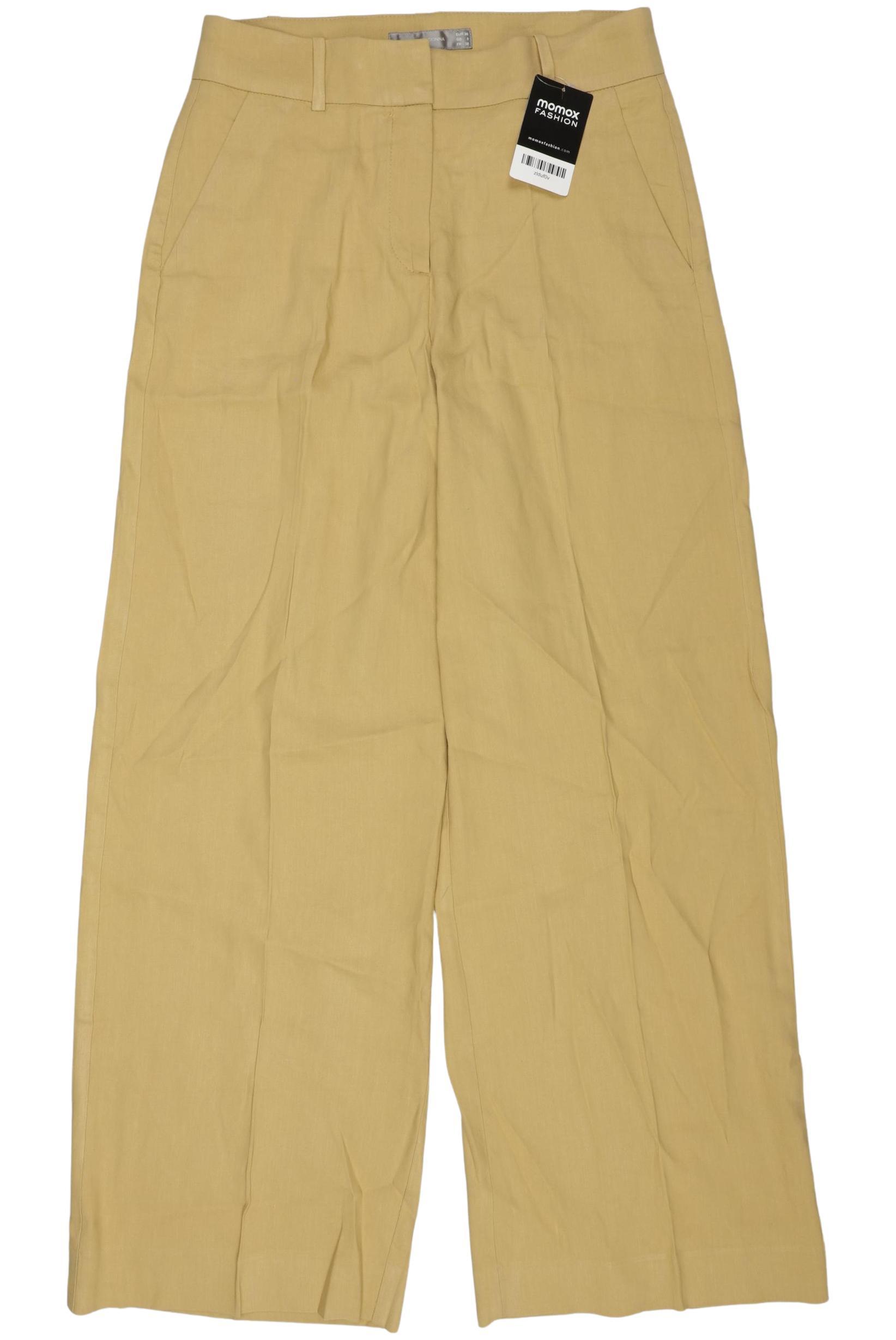 

Hallhuber Damen Stoffhose, beige, Gr. 36
