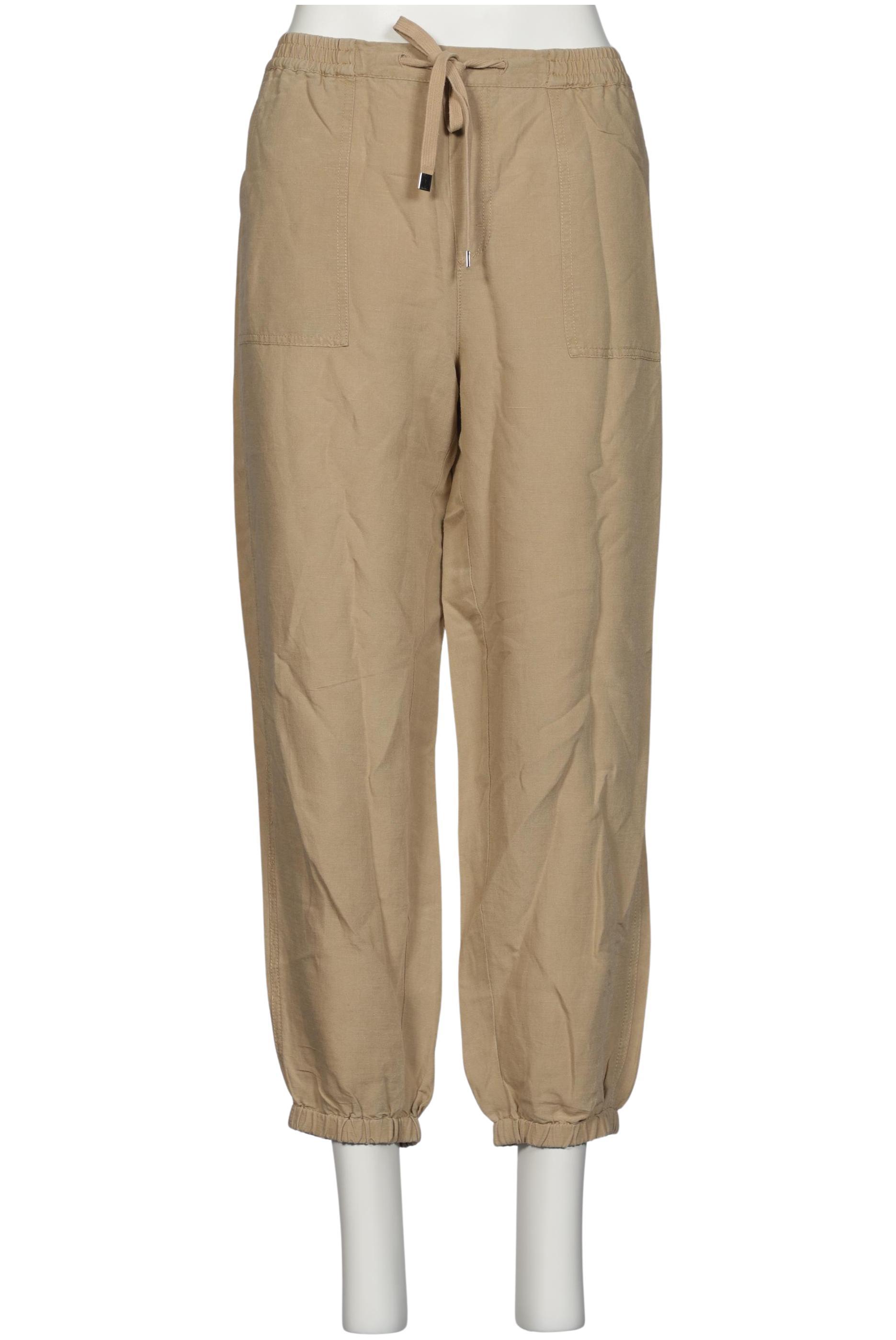 

Hallhuber Damen Stoffhose, beige, Gr. 42